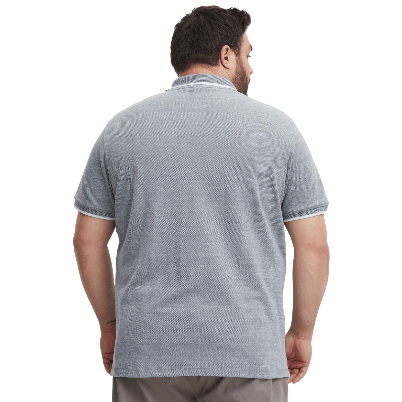 Blend Mens Bhnate Big & Tall Short Sleeve Polo Shirt - Image 5