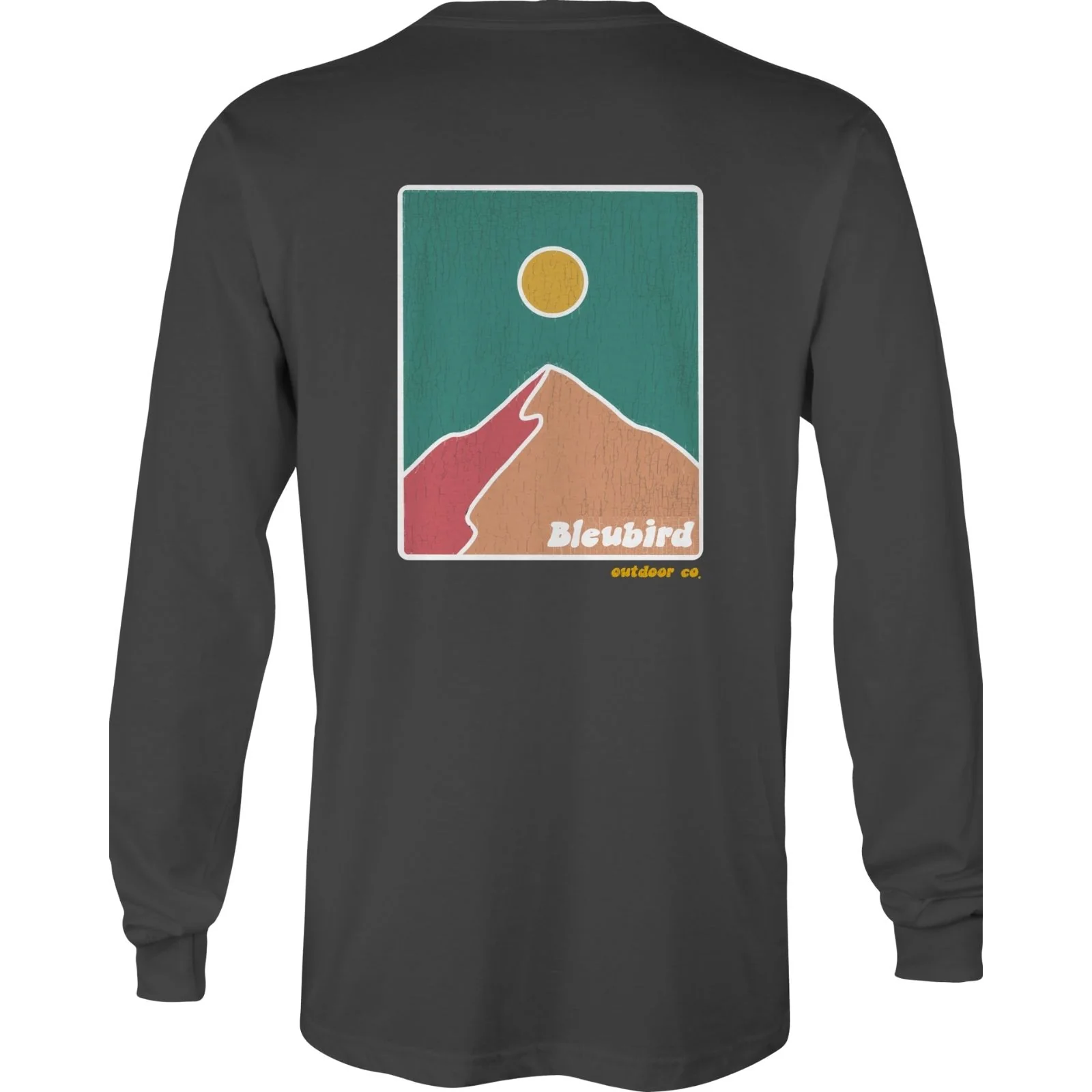 Bleubird Mens Picos  Graphic Long Sleeve T-Shirt - -