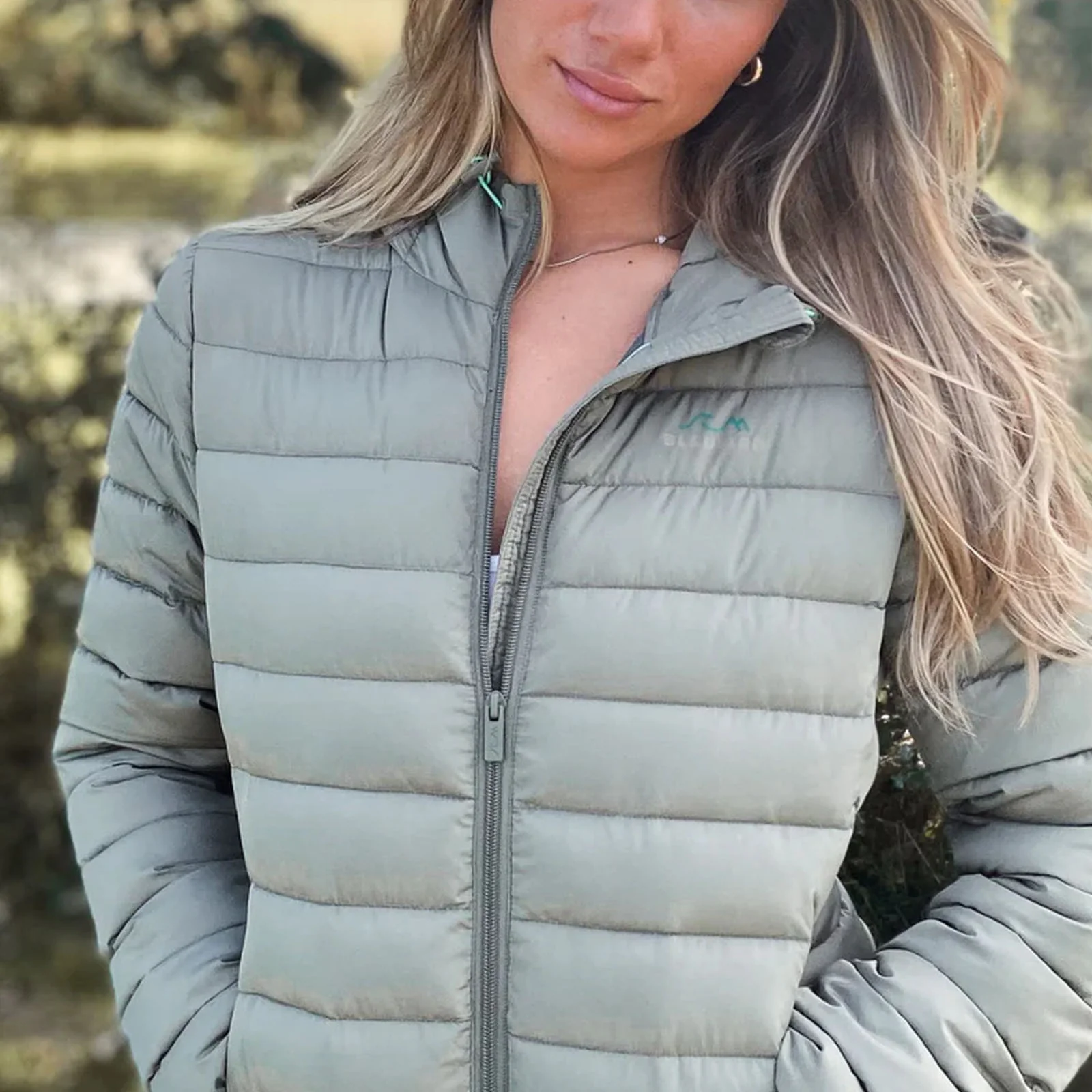 Bleubird Womens Tabor Water Resistant Packable Padded Coat - Image 10