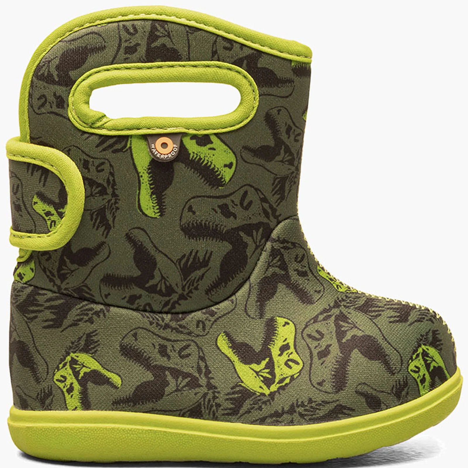 BOGS Toddler Baby BOGS Cool Dino Rain Boots - Green - Image 5