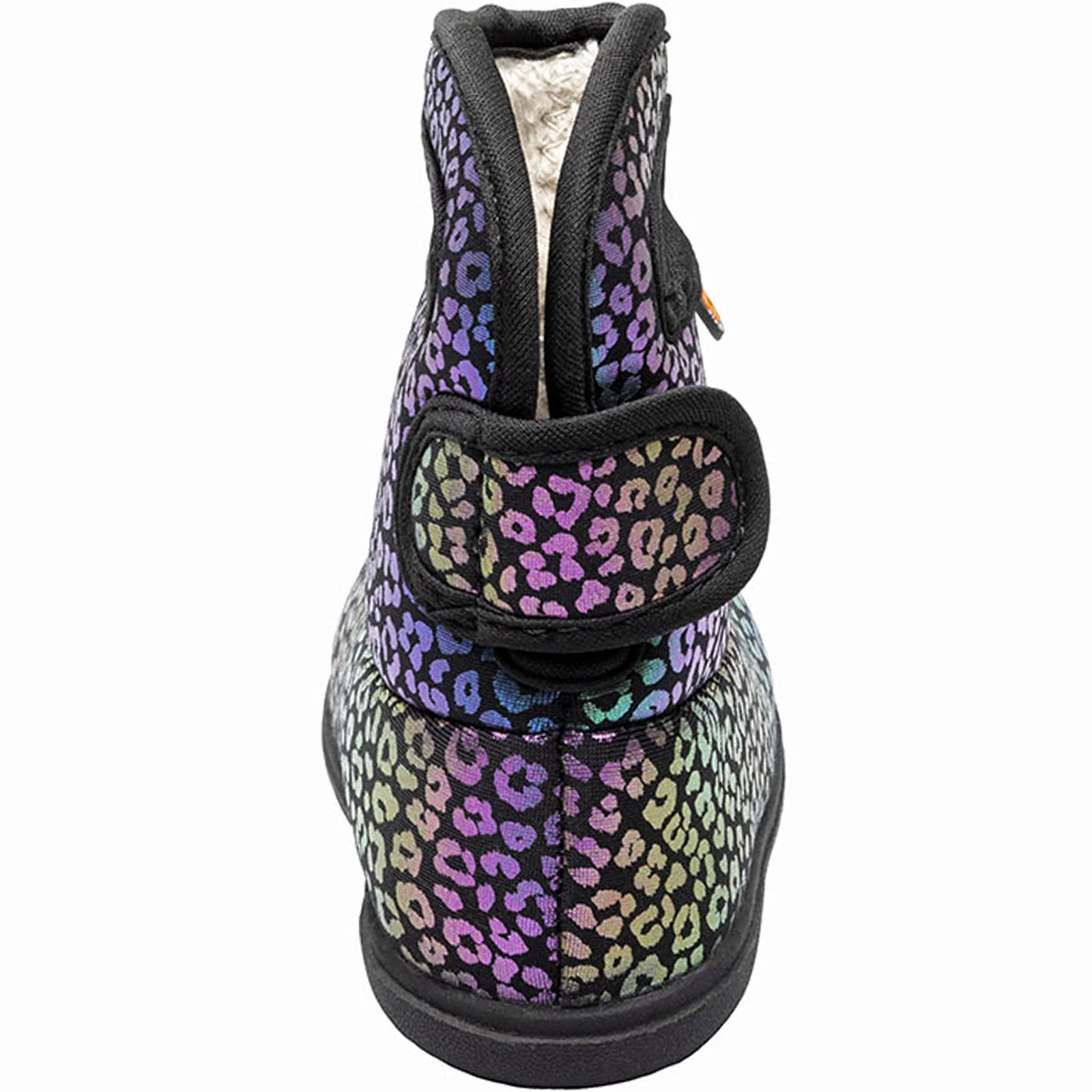 BOGS Toddler Baby BOGS II Rainbow Leopard Rain Boots - Black Multi - Image 4