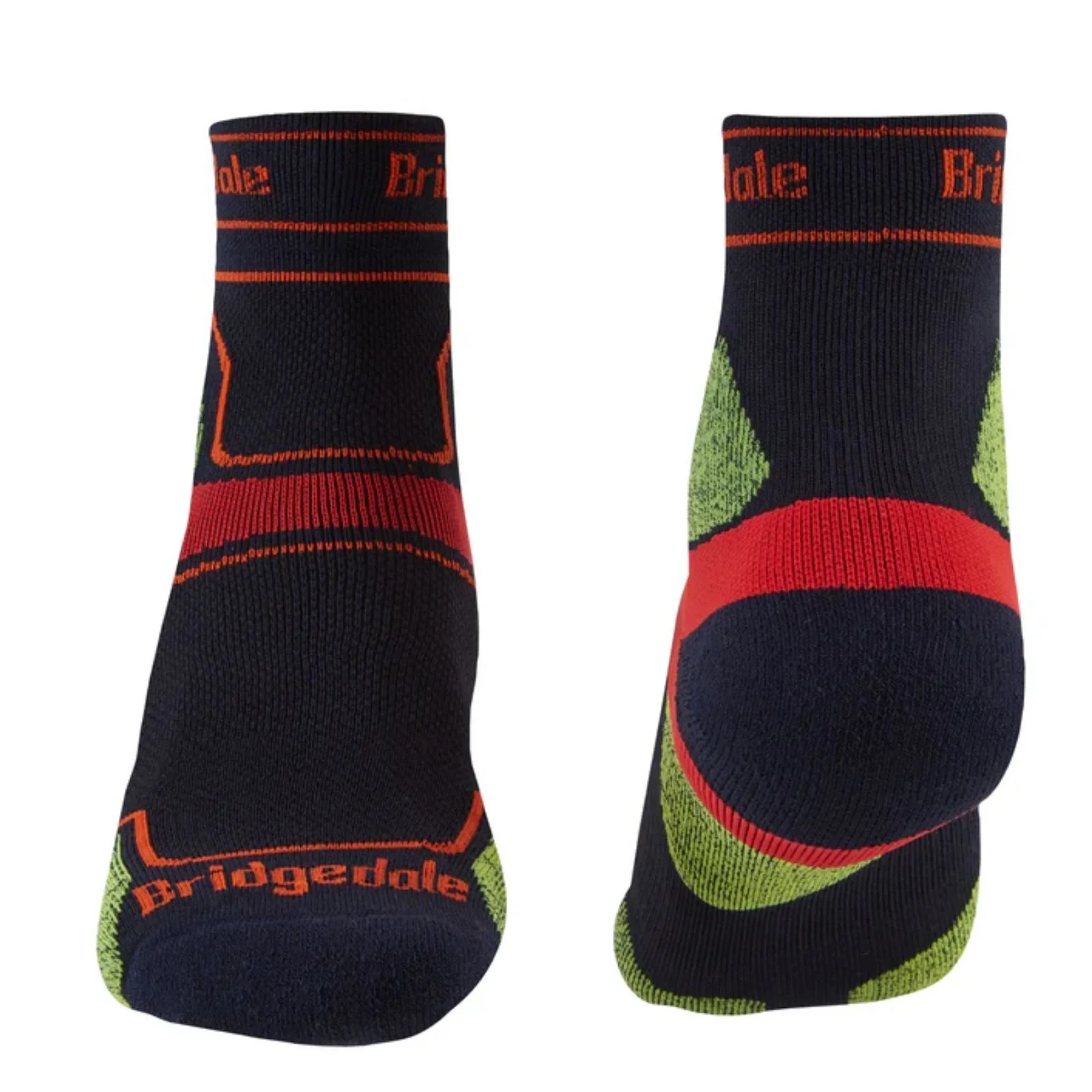 Bridgedale Mens Trail Run Ultralight T2 Coolmax Sport 3/4 Crew Socks - Image 6