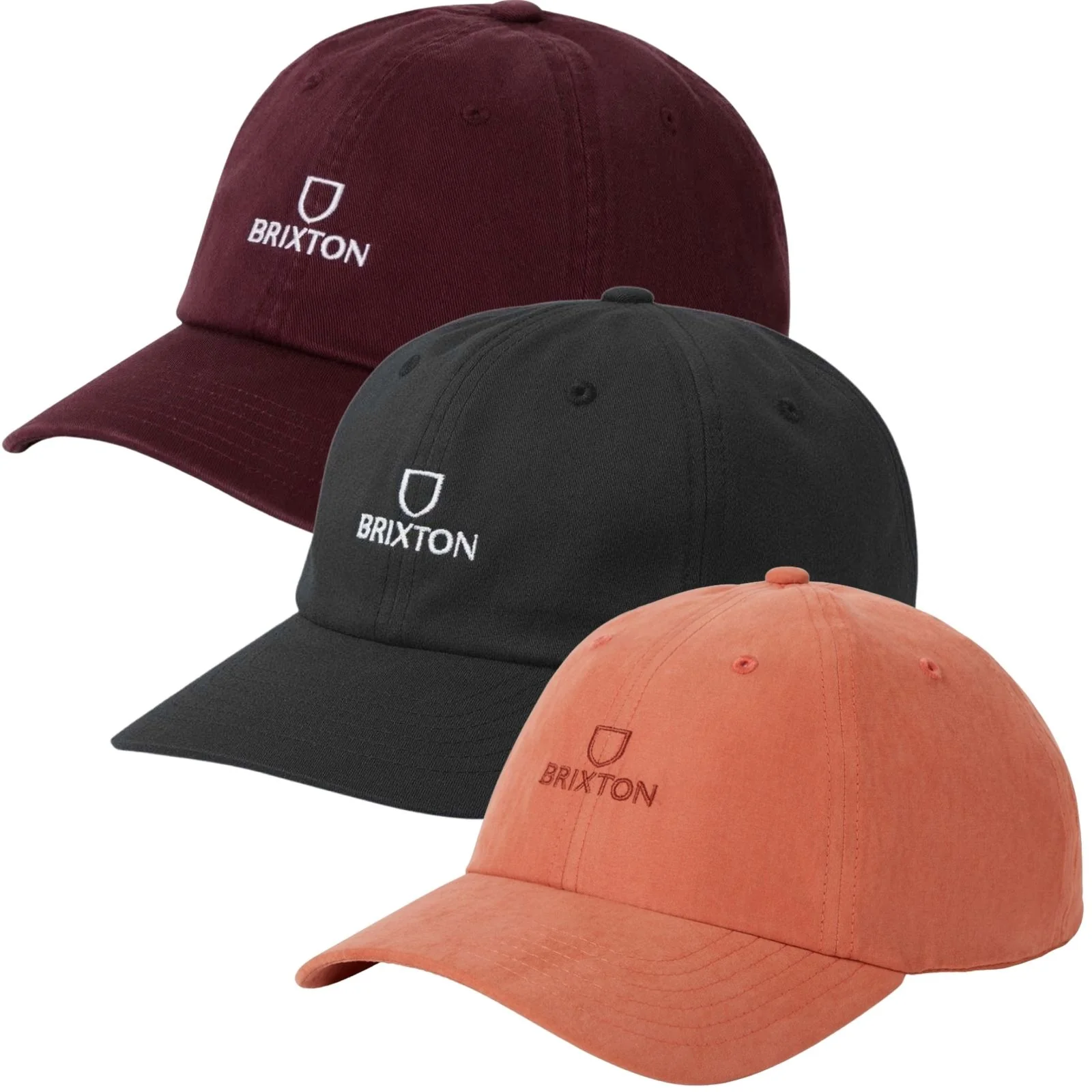 Brixton Mens Alpha Netplus Snapbacks Baseball Cap