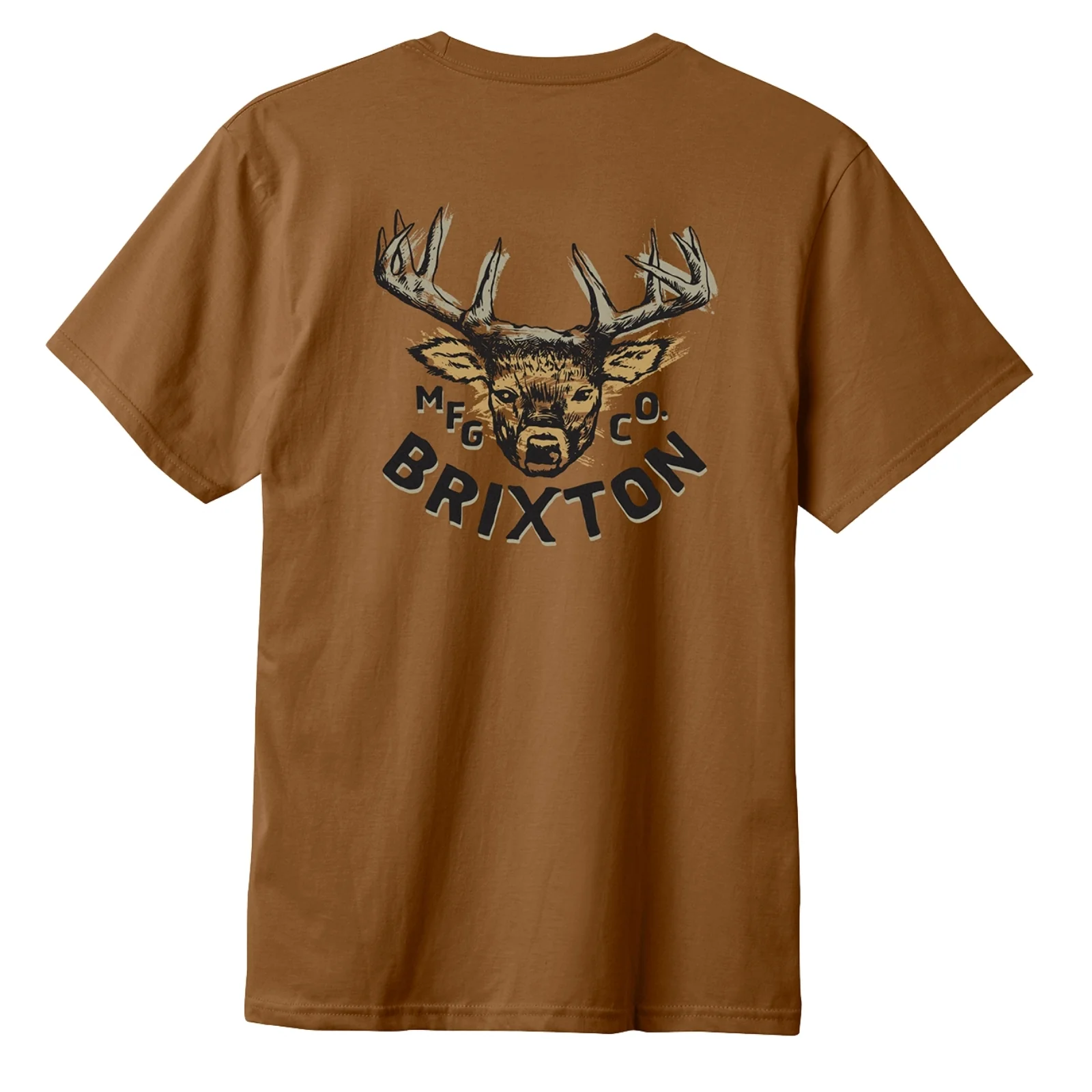 Brixton Mens Berick Vintage Graphic Short Sleeve T-Shirt - Image 3