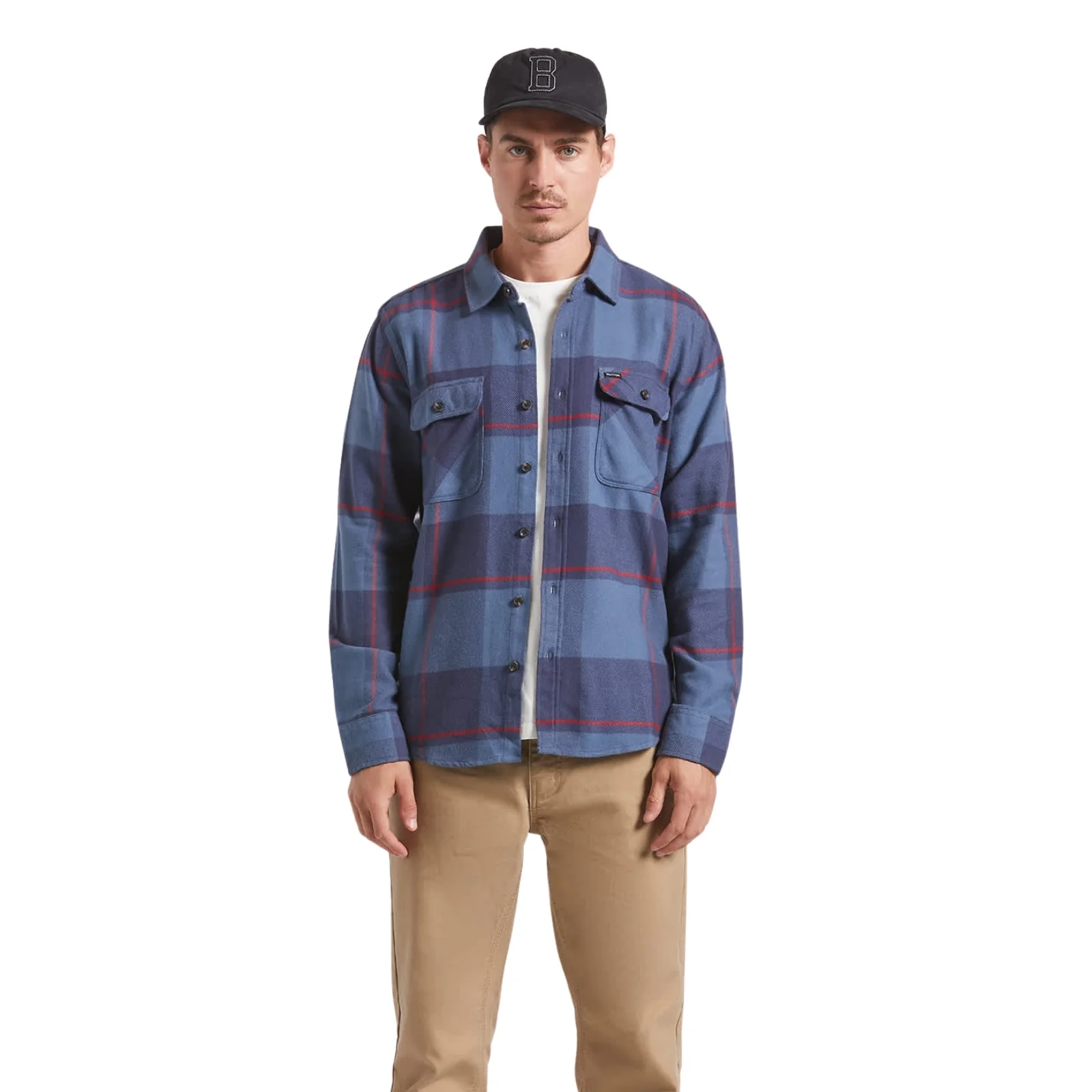Brixton Mens Bowery Flannel Shacket - Image 29