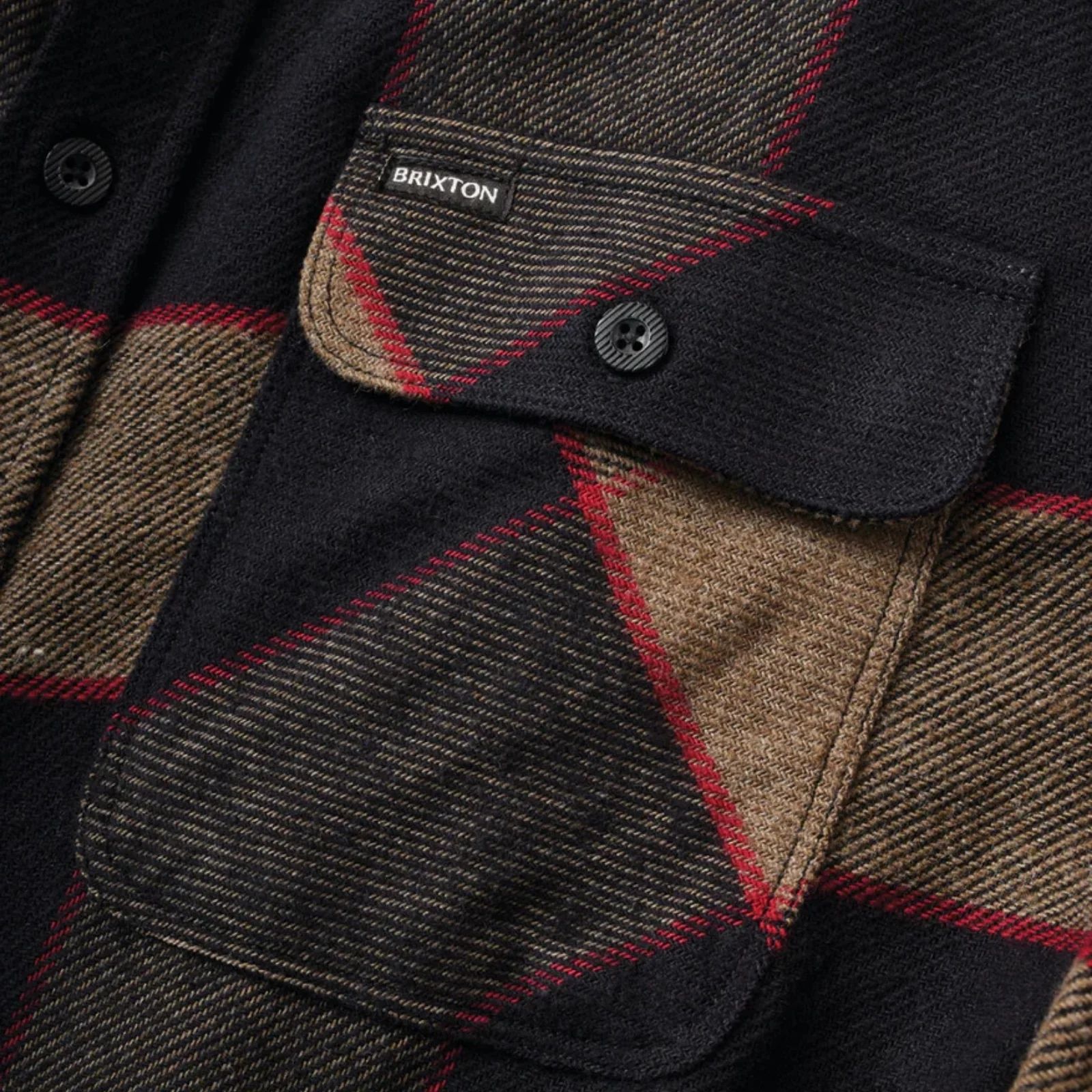 Brixton Mens Bowery Flannel Shacket - Image 36