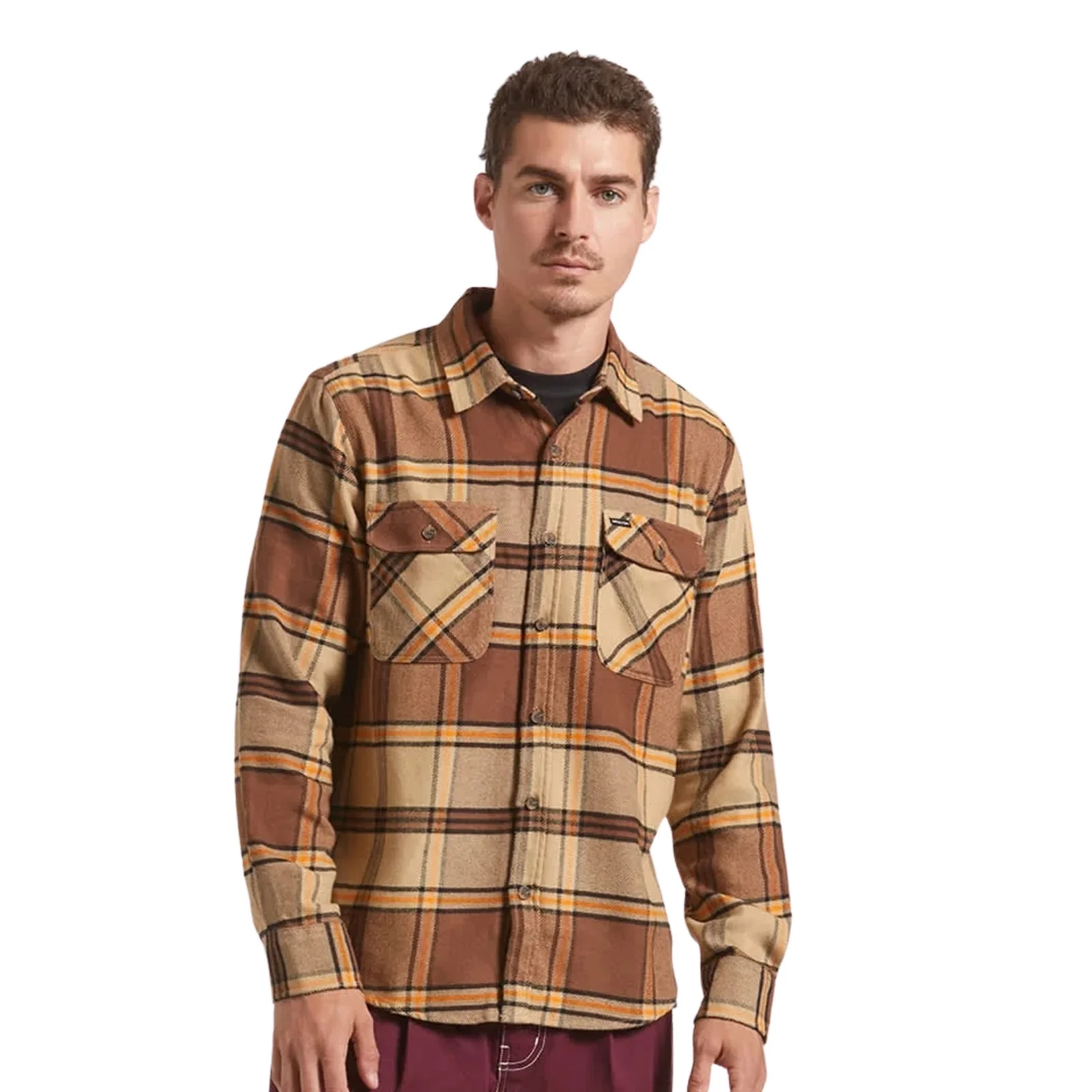 Brixton Mens Bowery Flannel Shacket - Image 6
