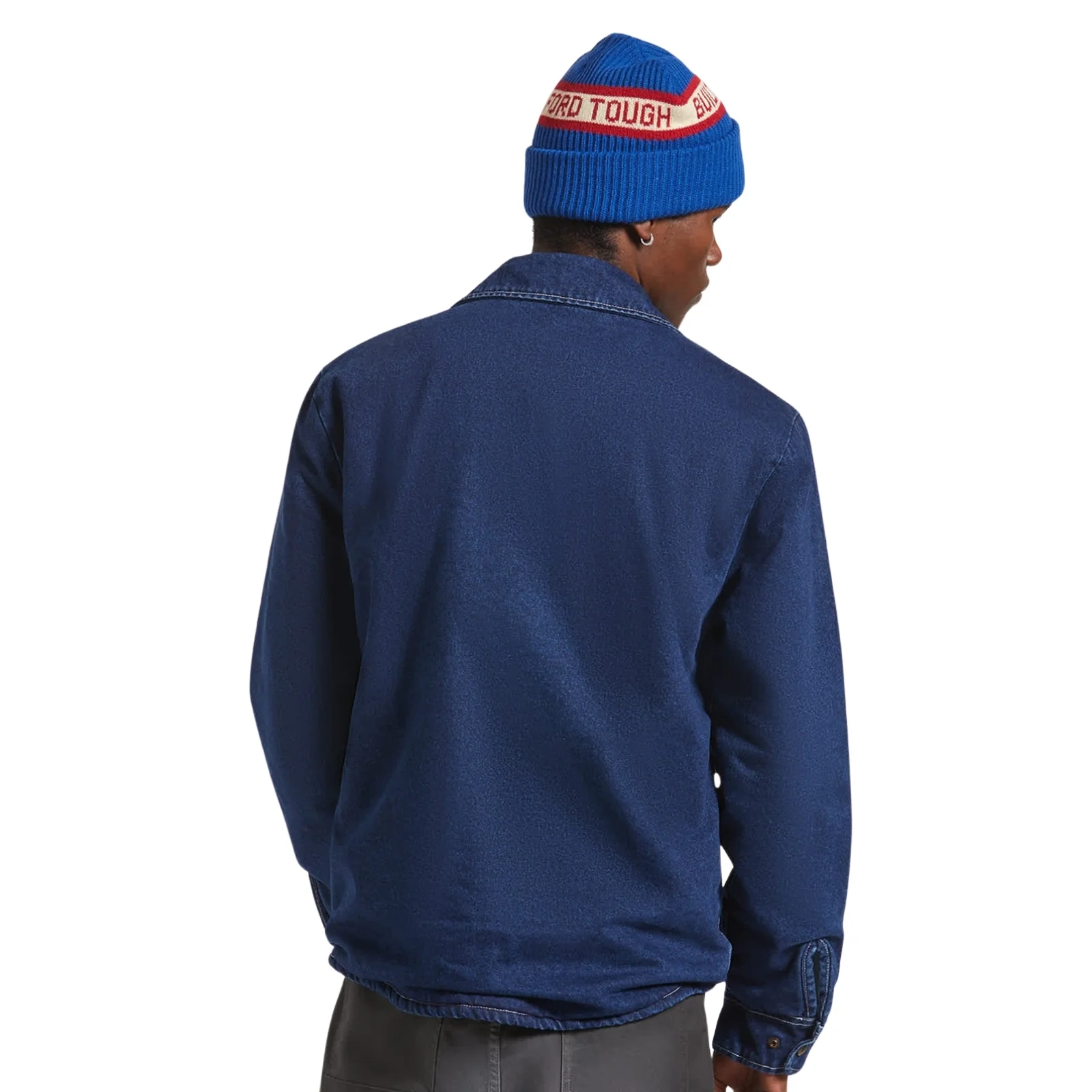 Brixton Mens Durham Sherpa Lined Bomber Jacket - Image 6