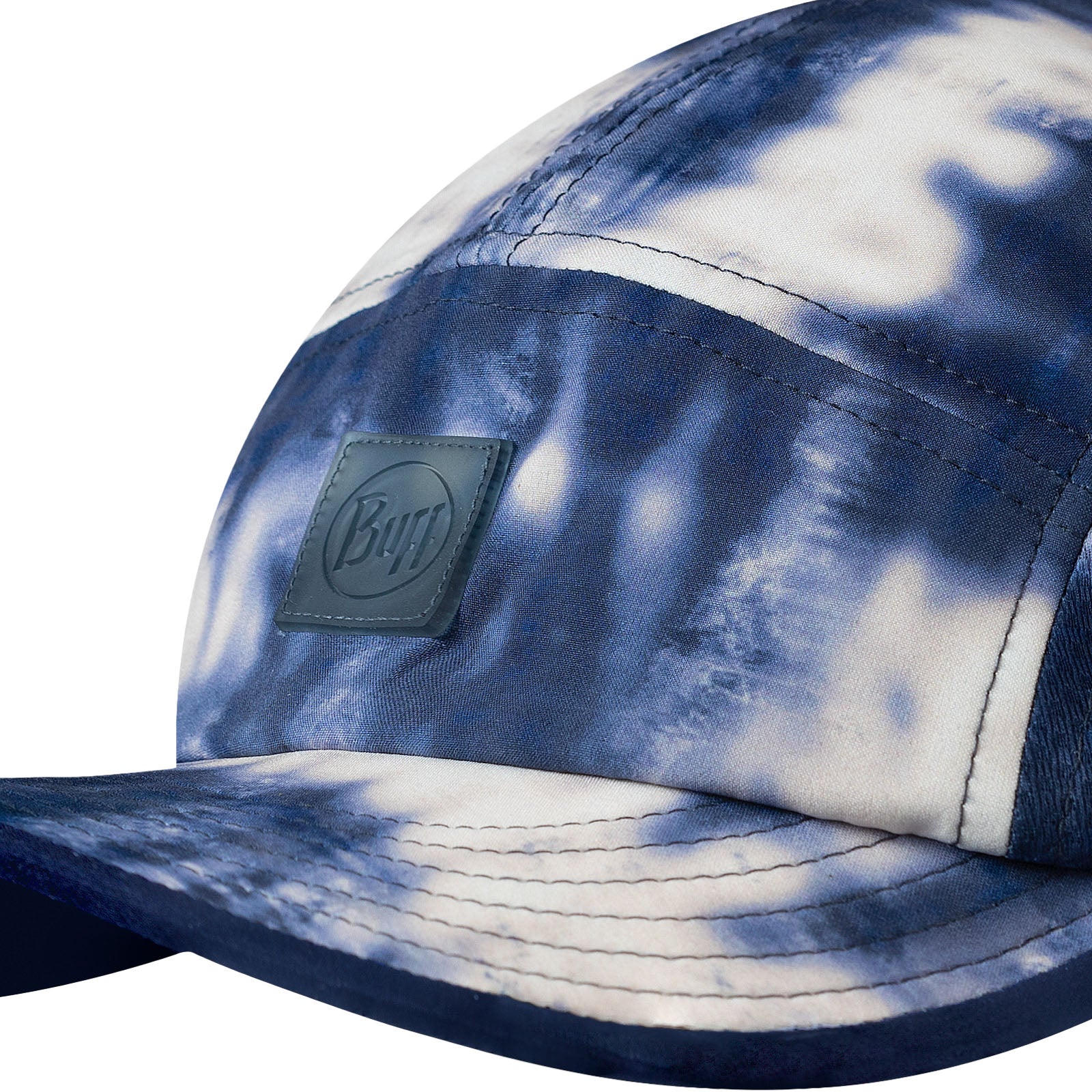 Buff Adults 5 Panel Go UPF 50 Running Cap Hat - Deri Blue - Image 3