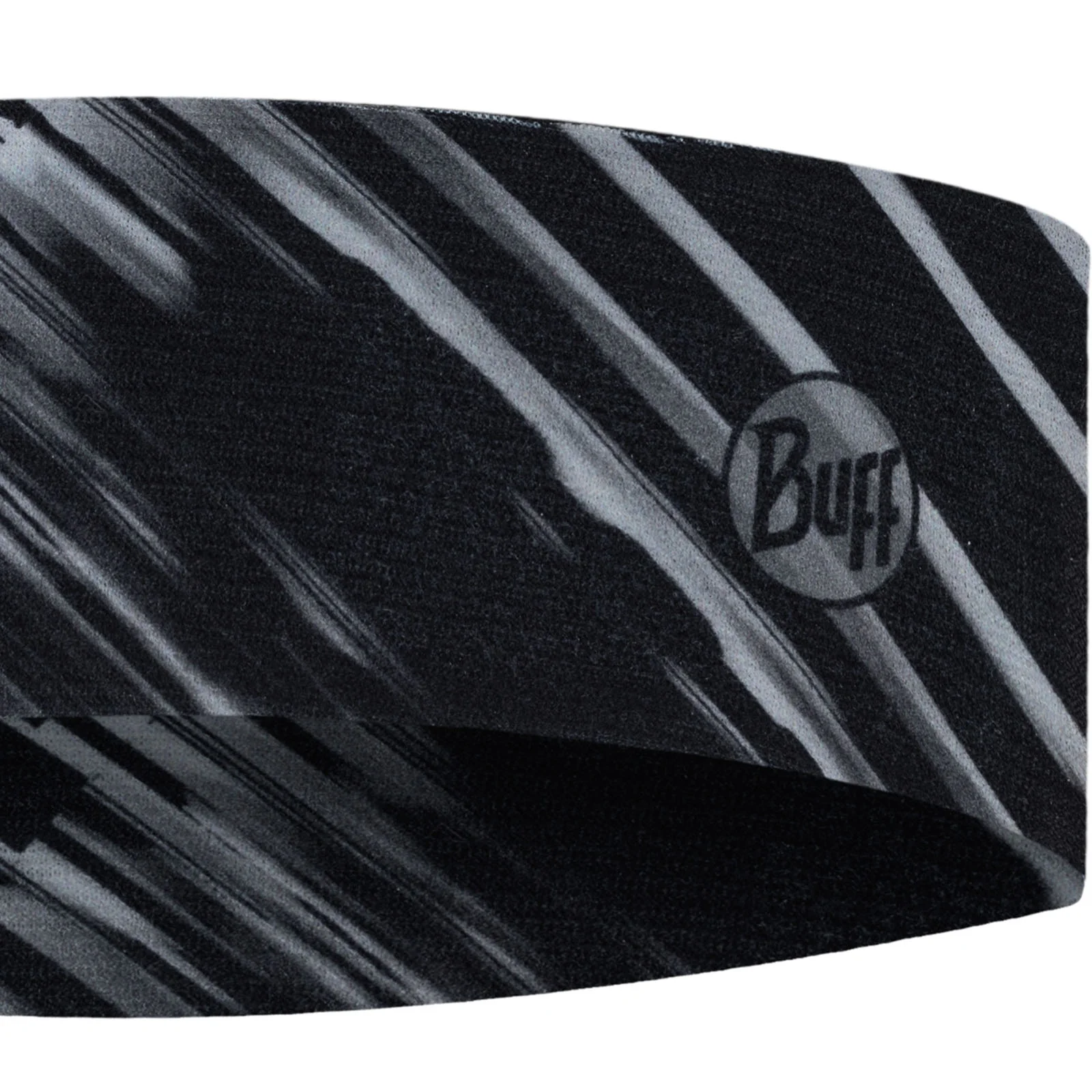 Buff Adults Coolnet UV Slim Running Moisture Wicking Headband - Graphite - Image 2