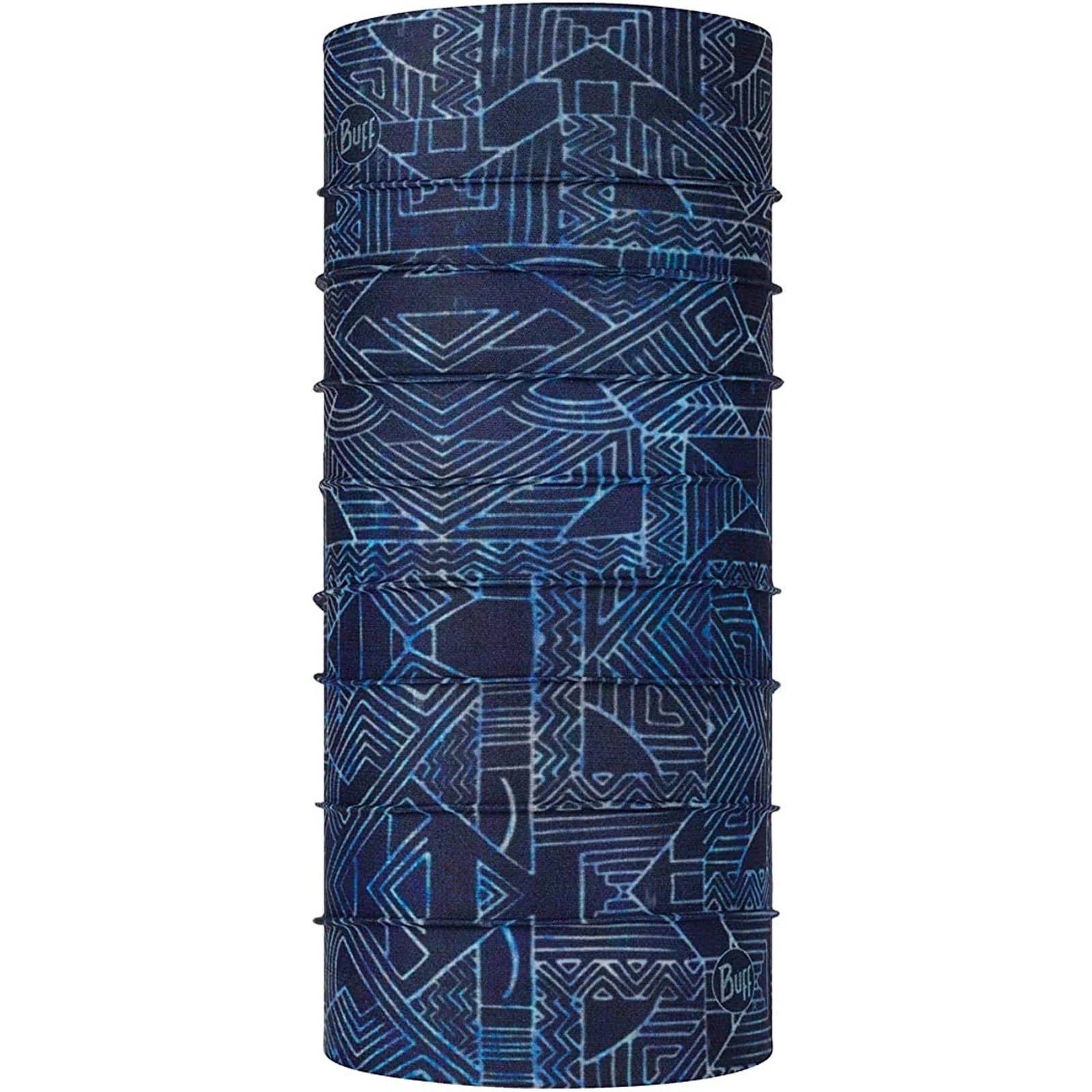 Buff Kids Kasai CoolNet UV+ Tubular Neck Gaiter Night Blue