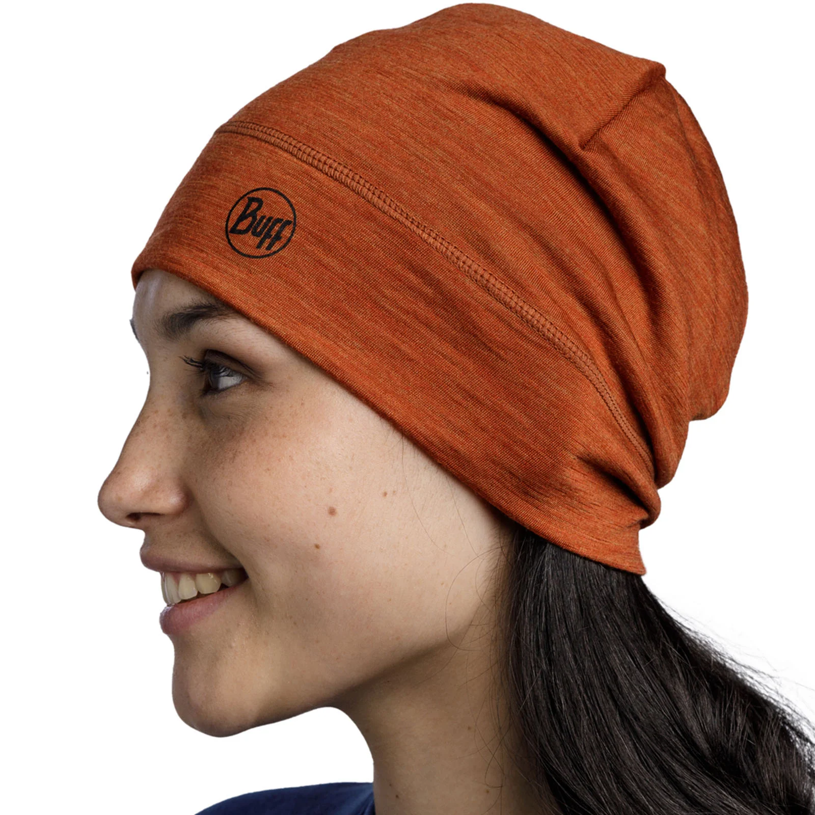 Buff Unisex Merino Wool Beanie Hat - Cloud - Image 4