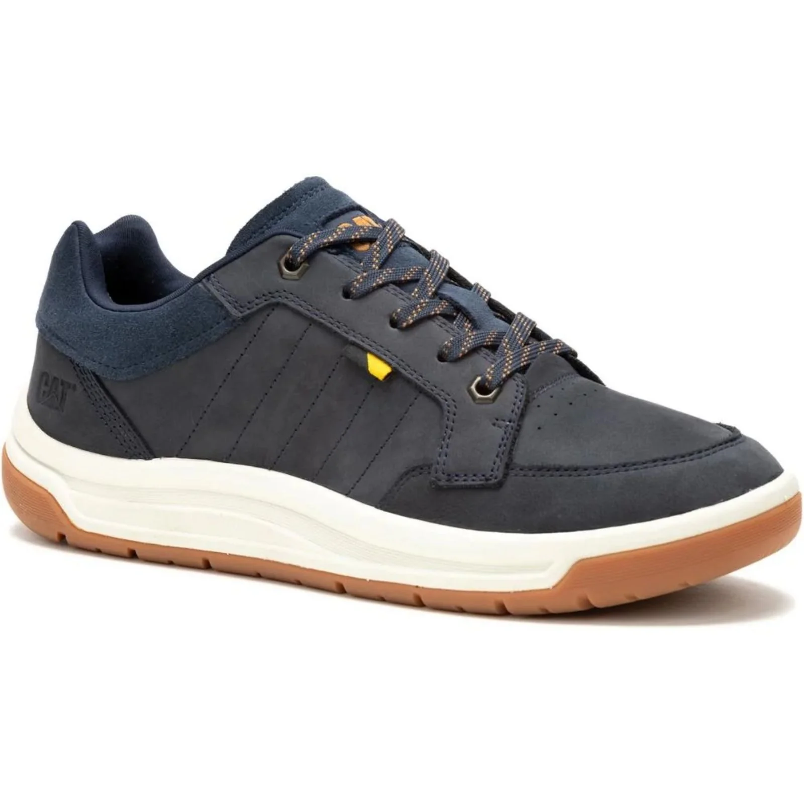 CAT Mens Apa Cush Leather Trainers - Image 3