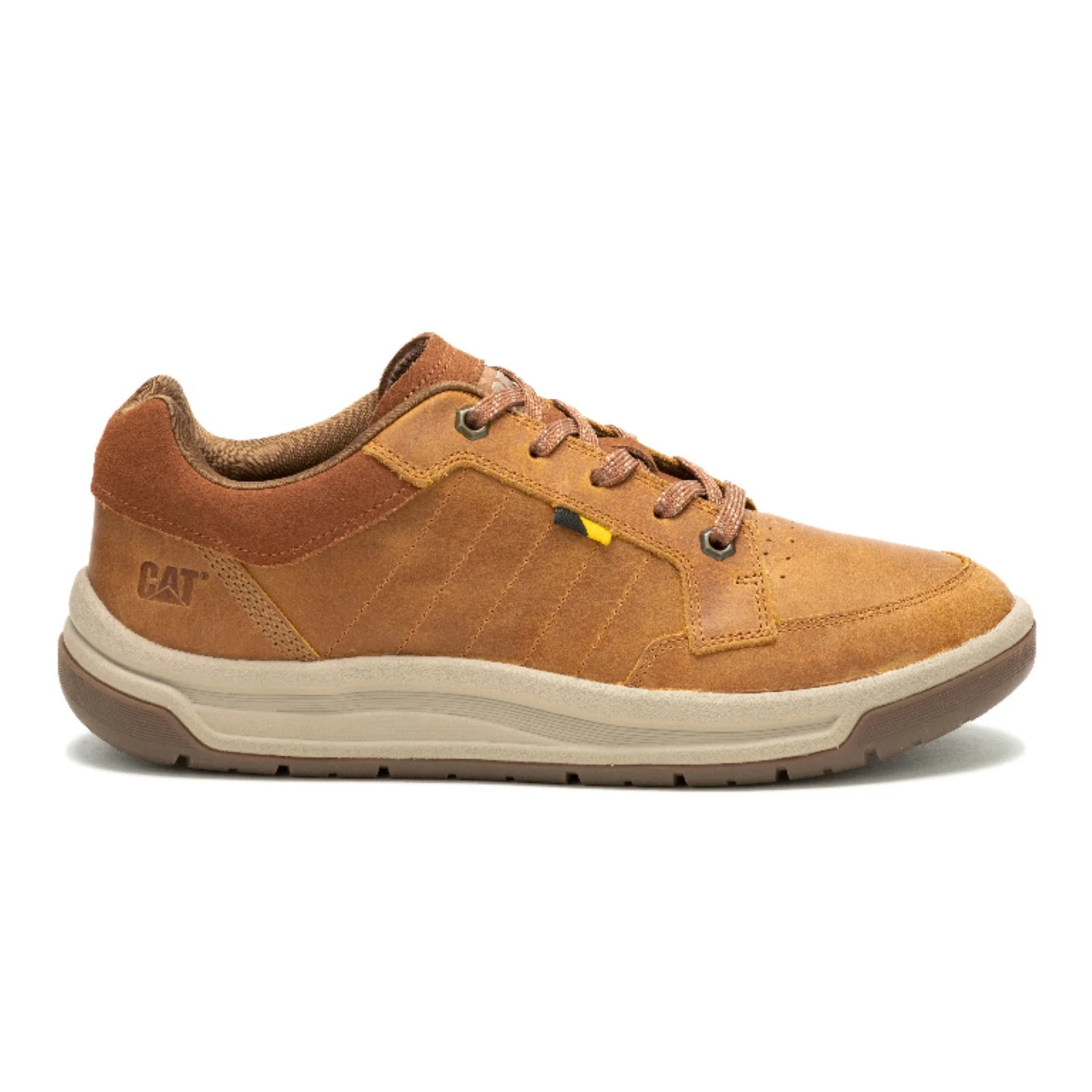 CAT Mens Apa Cush Leather Trainers - Image 4