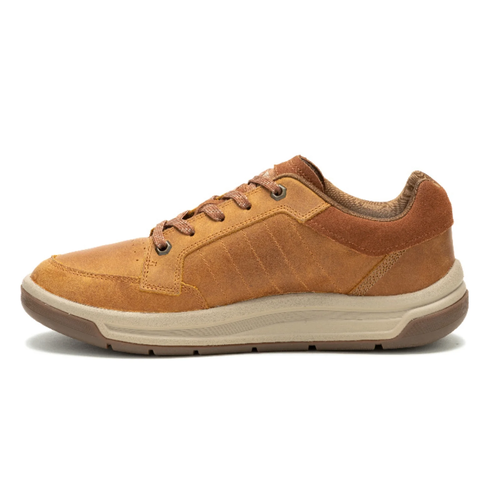 CAT Mens Apa Cush Leather Trainers - Image 6