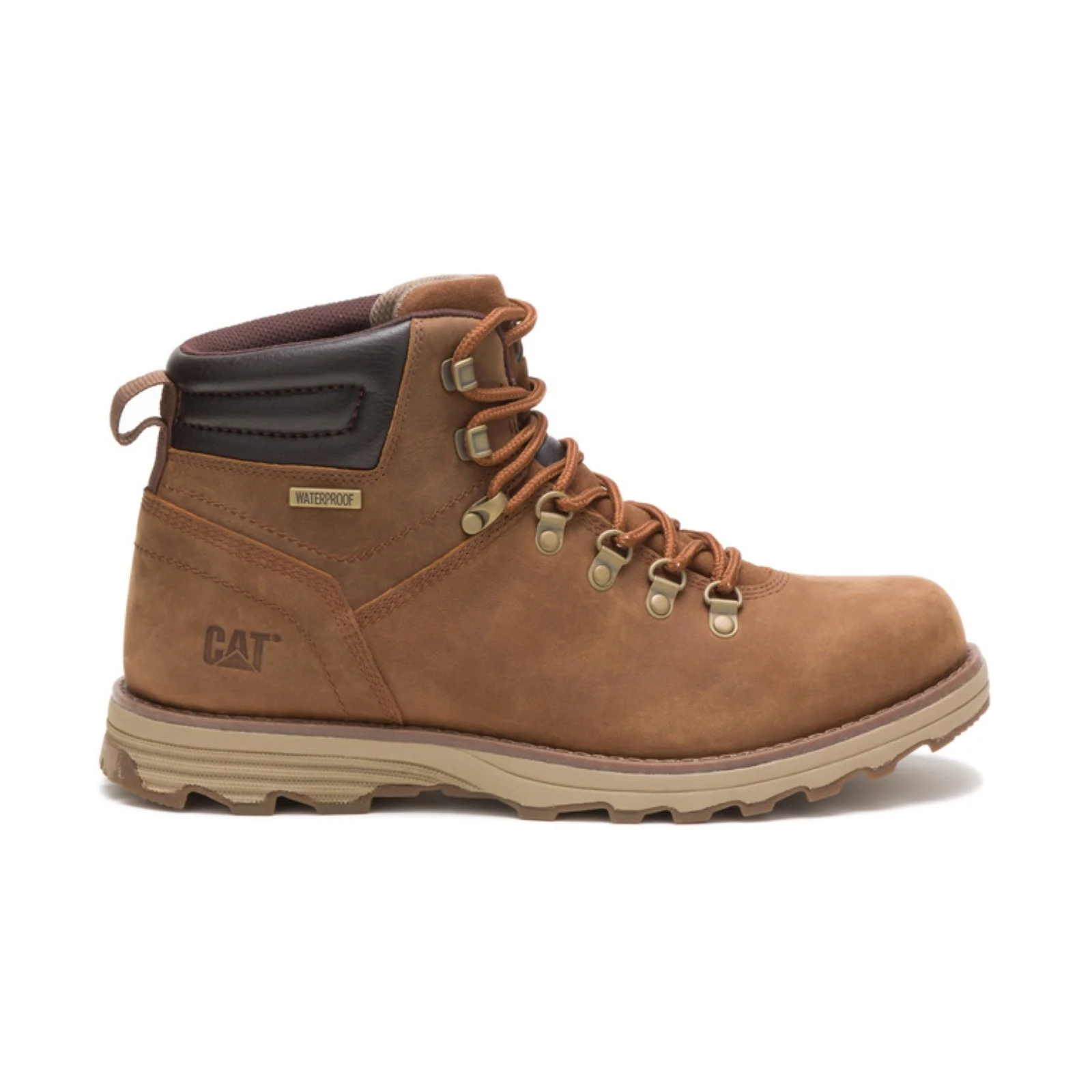 CAT Mens Sire Waterproof Nubuck Boots - Image 4