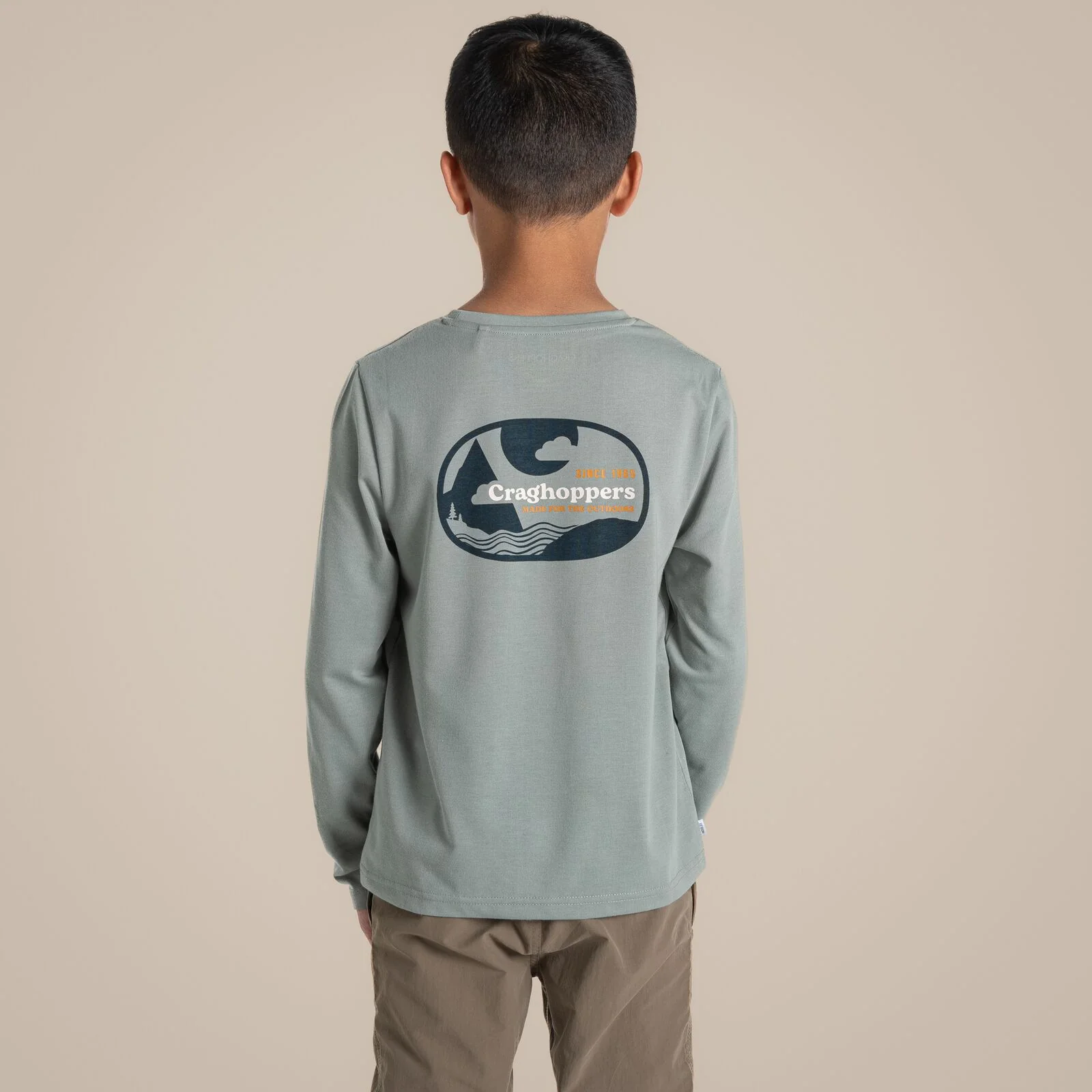 Craghoppers Kids NosiLife Cruz Long Sleeve T-Shirt - Image 7