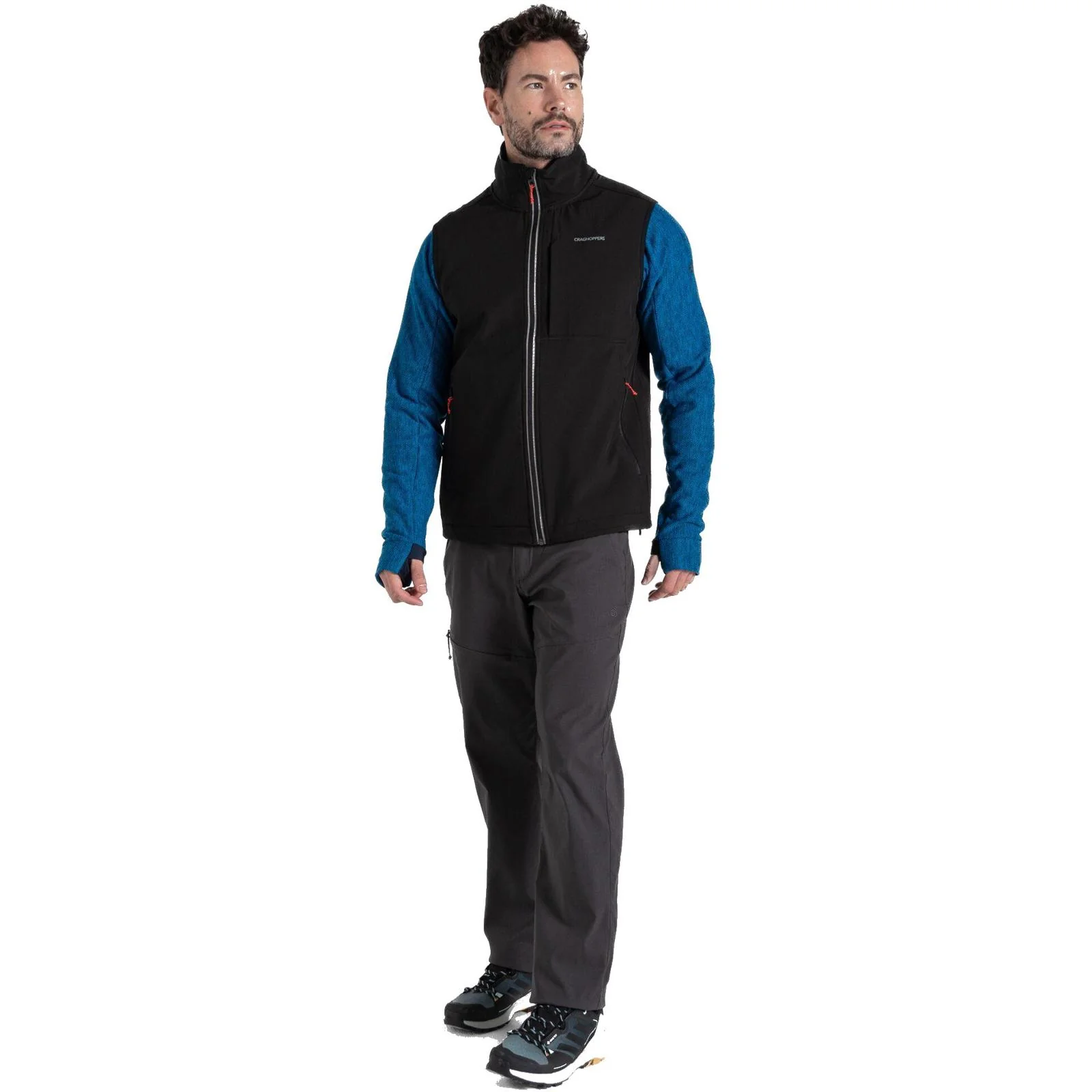Craghoppers Mens Altis Outdoor Softshell Gilet - Image 6