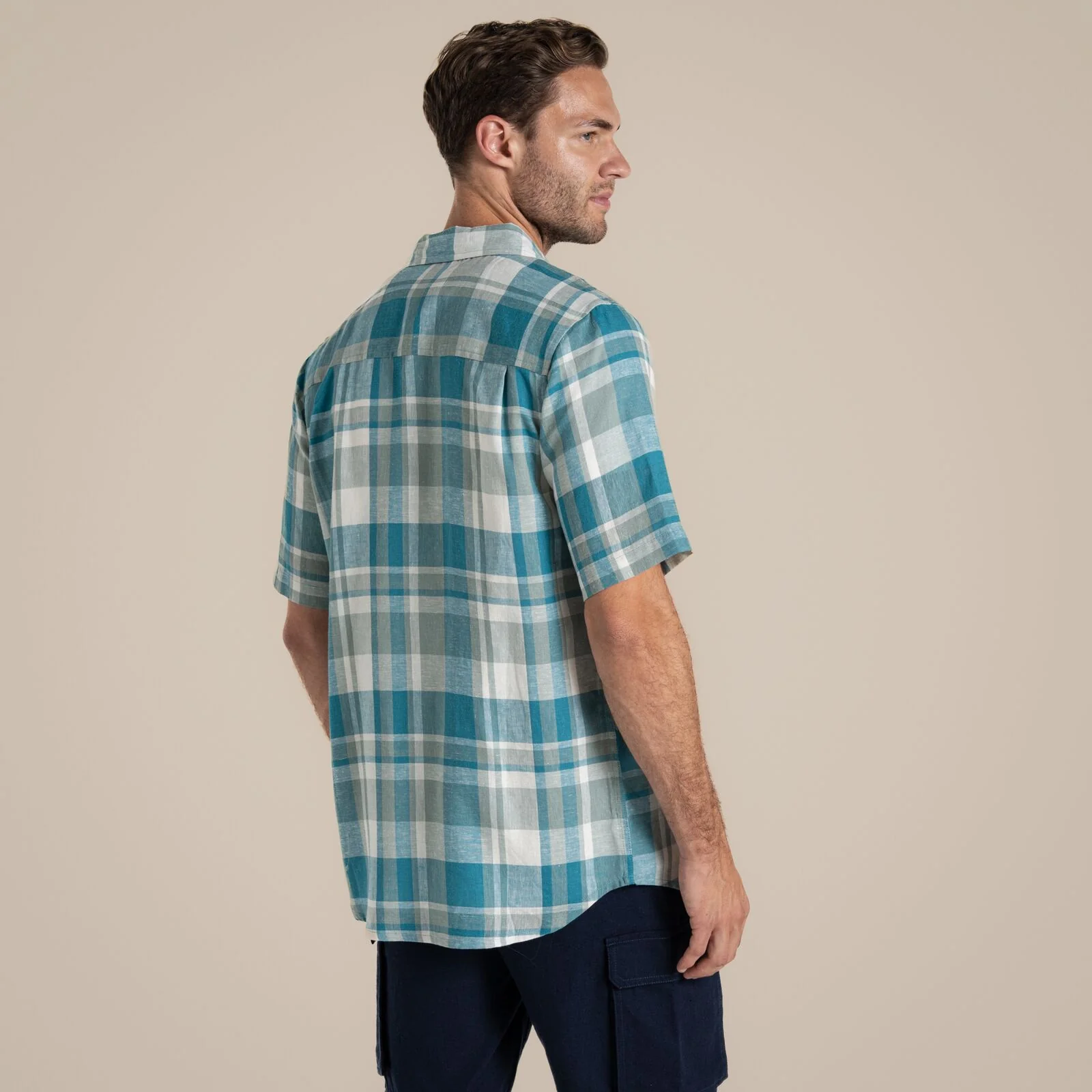 Craghoppers Mens Argino Button Up Short Sleeve Shirt - Image 5