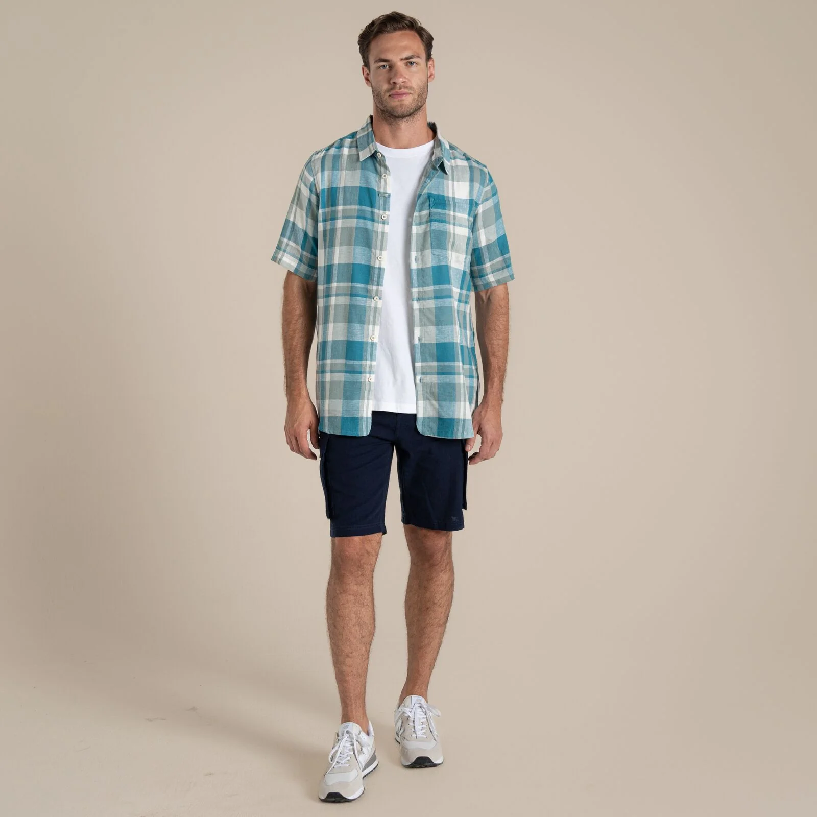 Craghoppers Mens Argino Button Up Short Sleeve Shirt - Image 7
