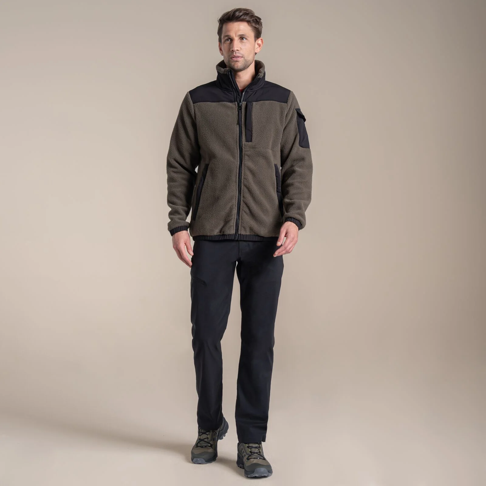 Craghoppers Mens Braefell Borg Full Zip Fleece - Image 7