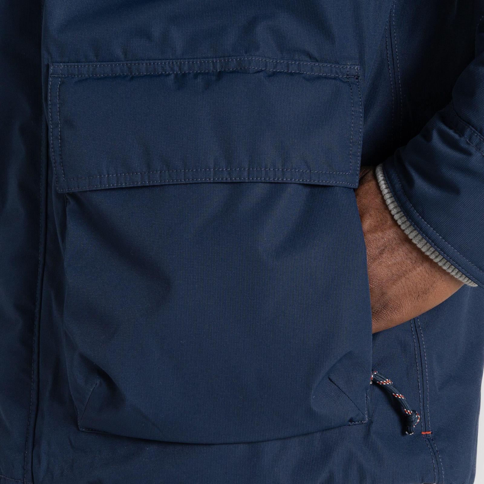 Craghoppers Mens Breckon Waterproof Padded Hooded Jacket - Image 11
