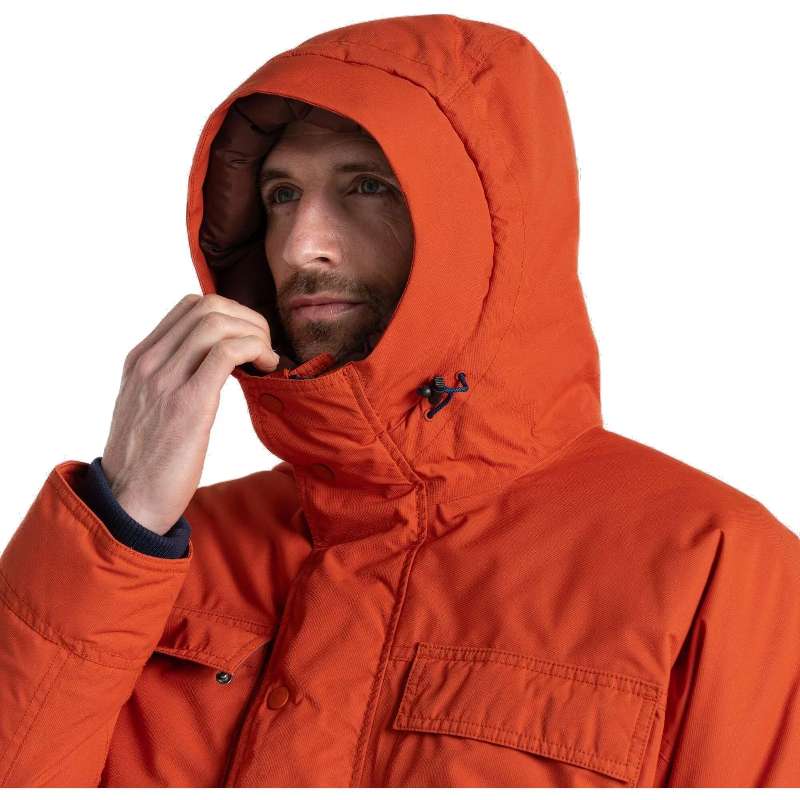 Craghoppers Mens Breckon Waterproof Padded Hooded Jacket - Image 18