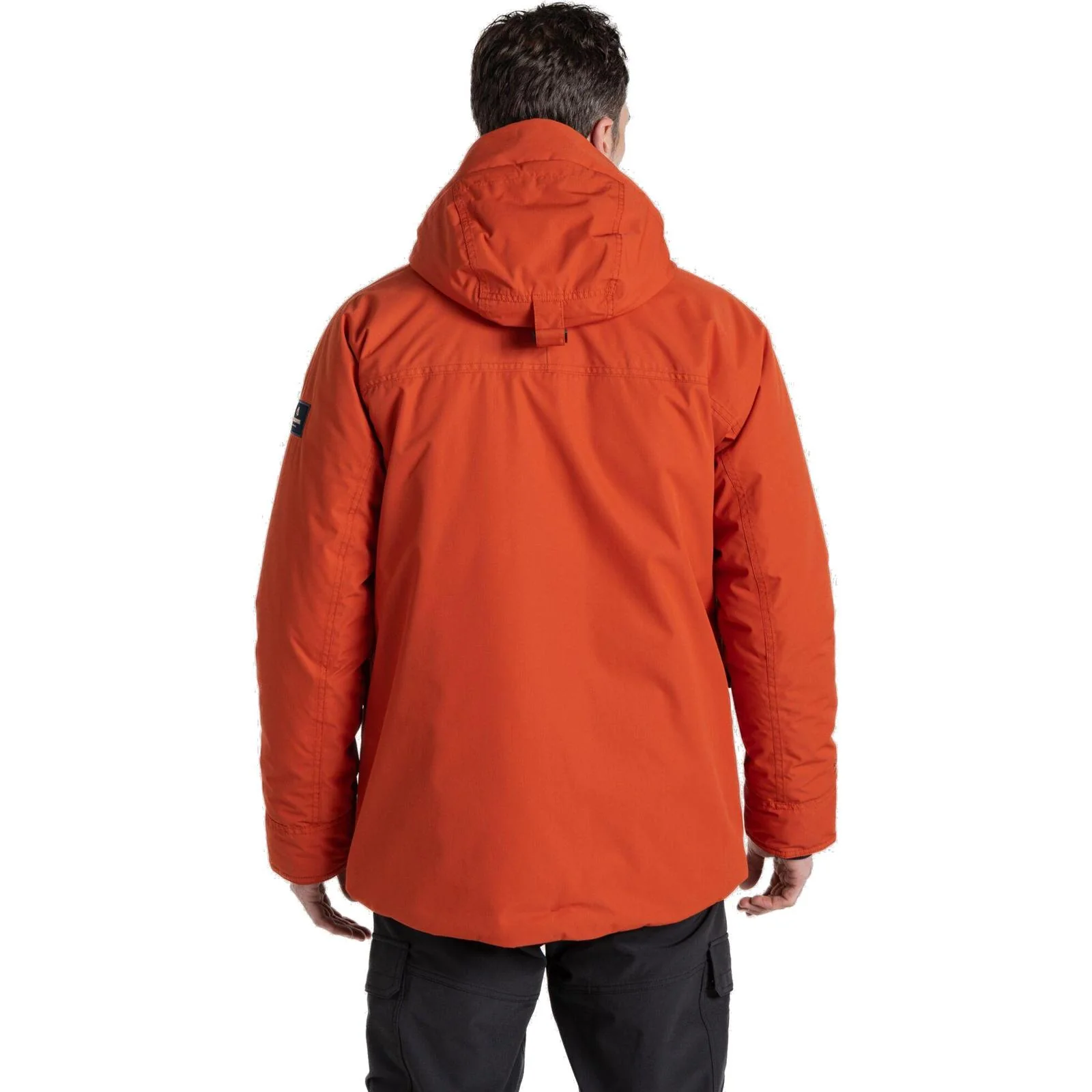 Craghoppers Mens Breckon Waterproof Padded Hooded Jacket - Image 6