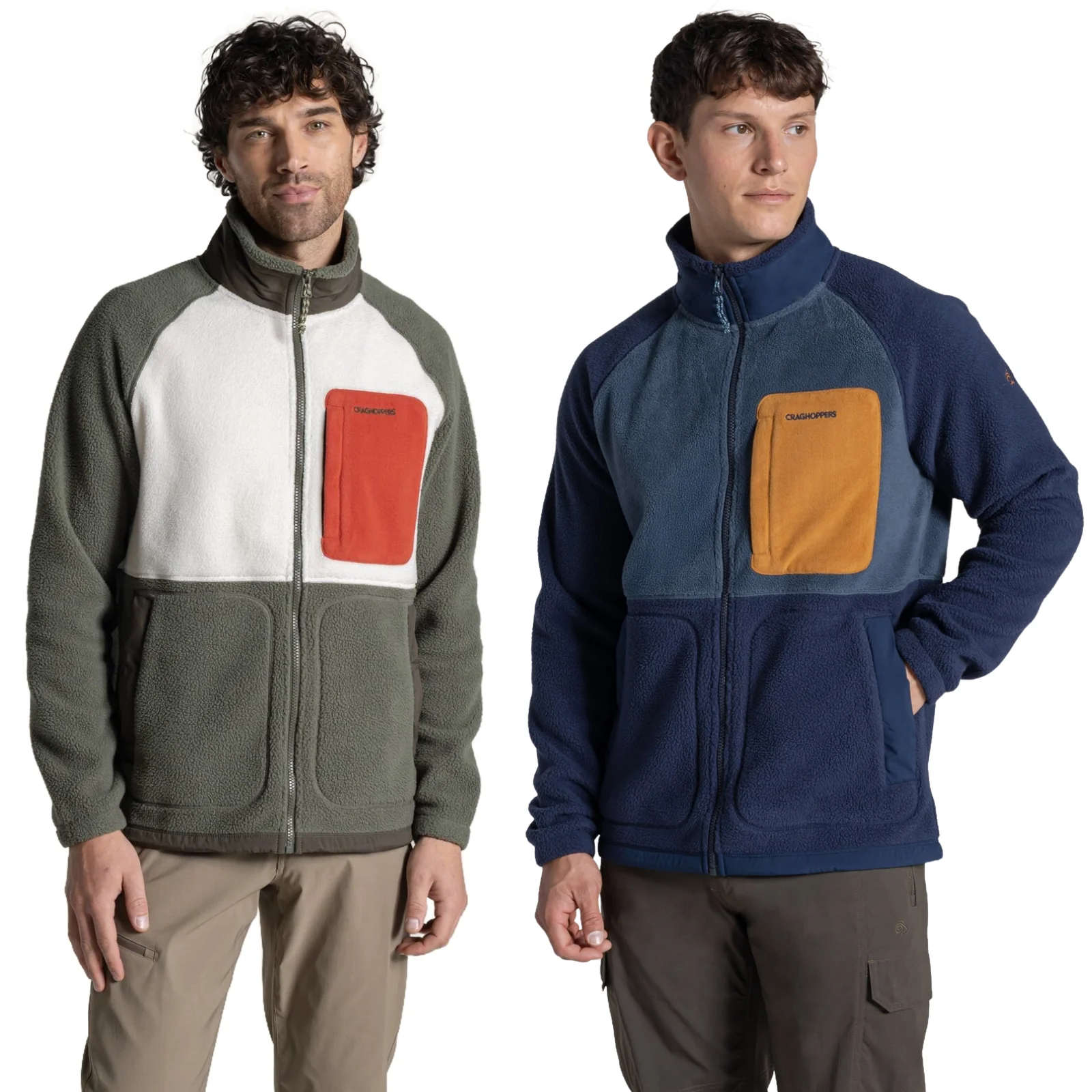 Craghoppers Mens Dades Full Zip Fleece