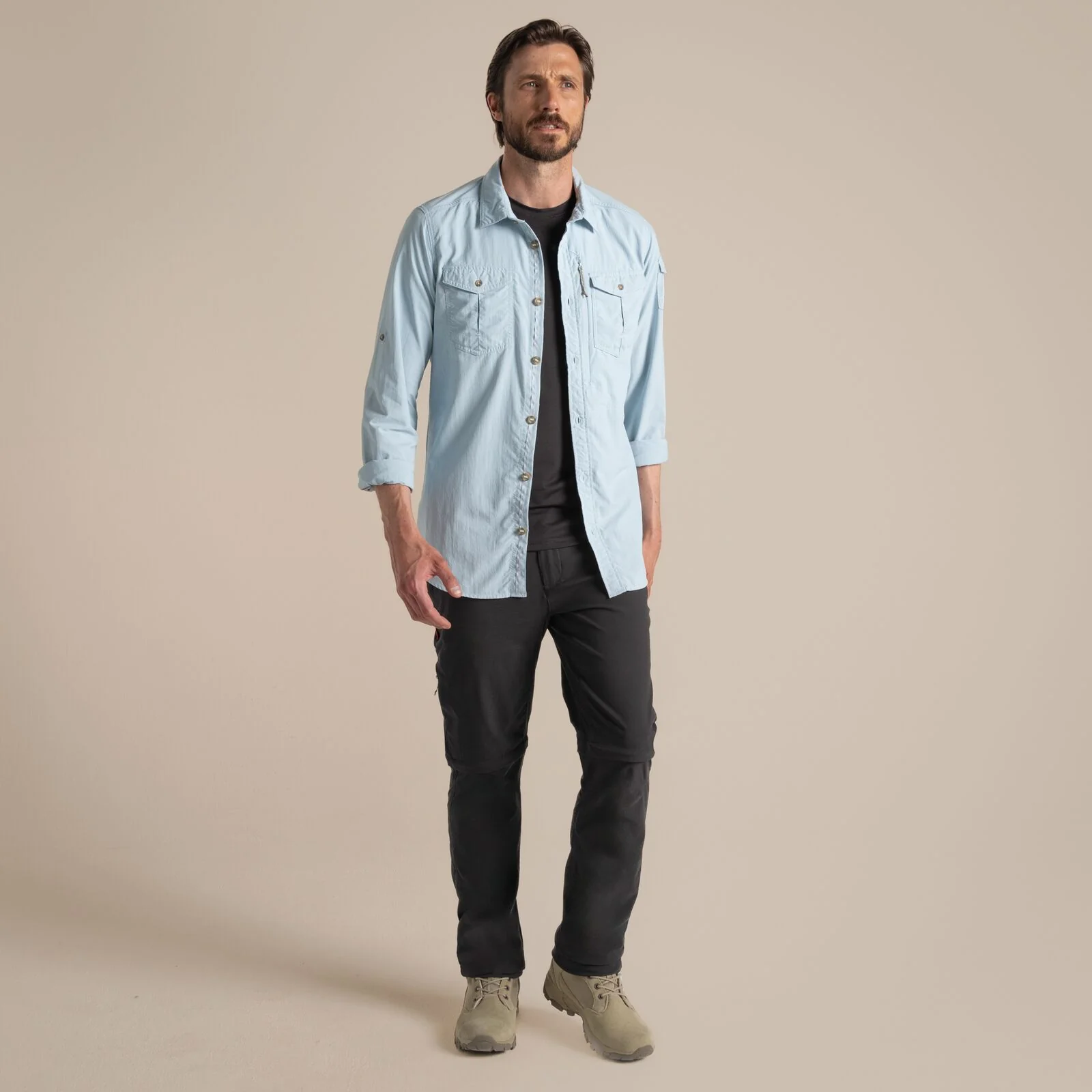 Craghoppers Mens NosiLife Adventure III Long Sleeve Shirt - Image 17