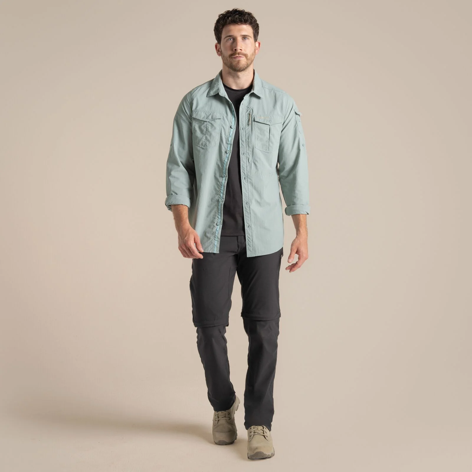 Craghoppers Mens NosiLife Adventure III Long Sleeve Shirt - Image 29