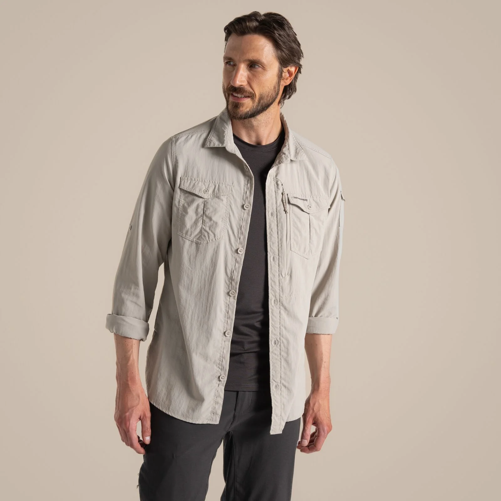 Craghoppers Mens NosiLife Adventure III Long Sleeve Shirt - Image 5