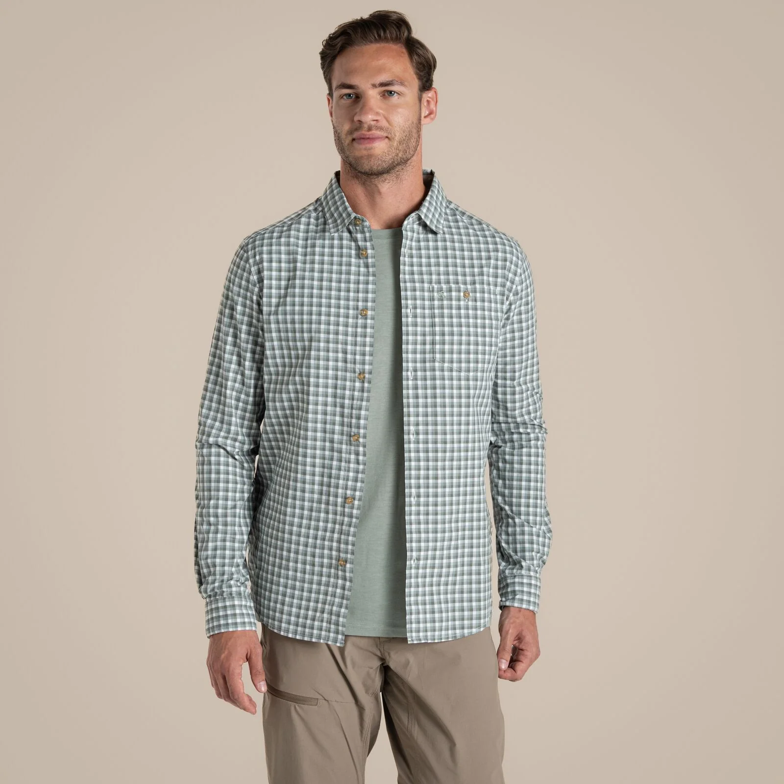 Craghoppers Mens NosiLife Nuoro Long Sleeve Shirt - Image 11