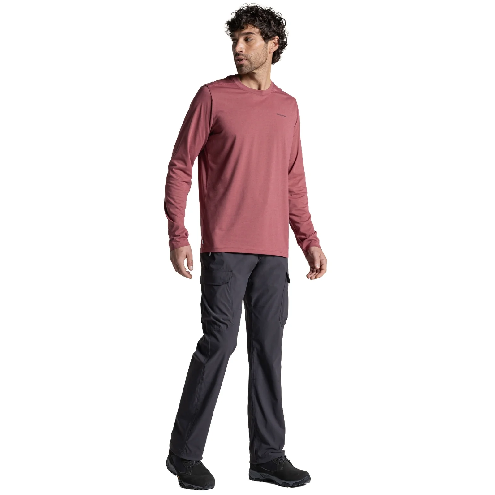 Craghoppers Mens NosiLife Rif Stretch Walking Trousers - Image 4