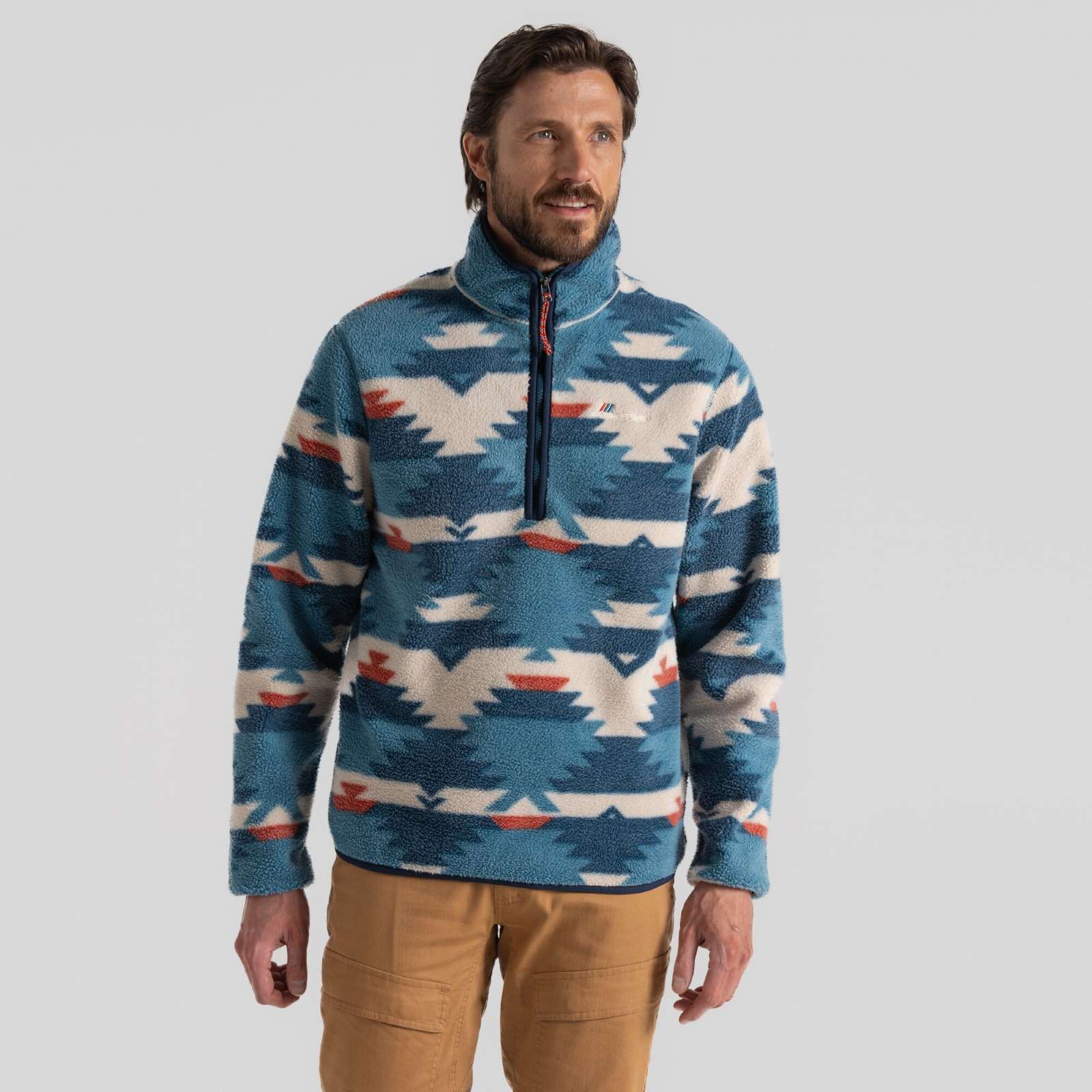 Craghoppers Mens Tatton Half Zip Warm Pullover Fleece - Image 2