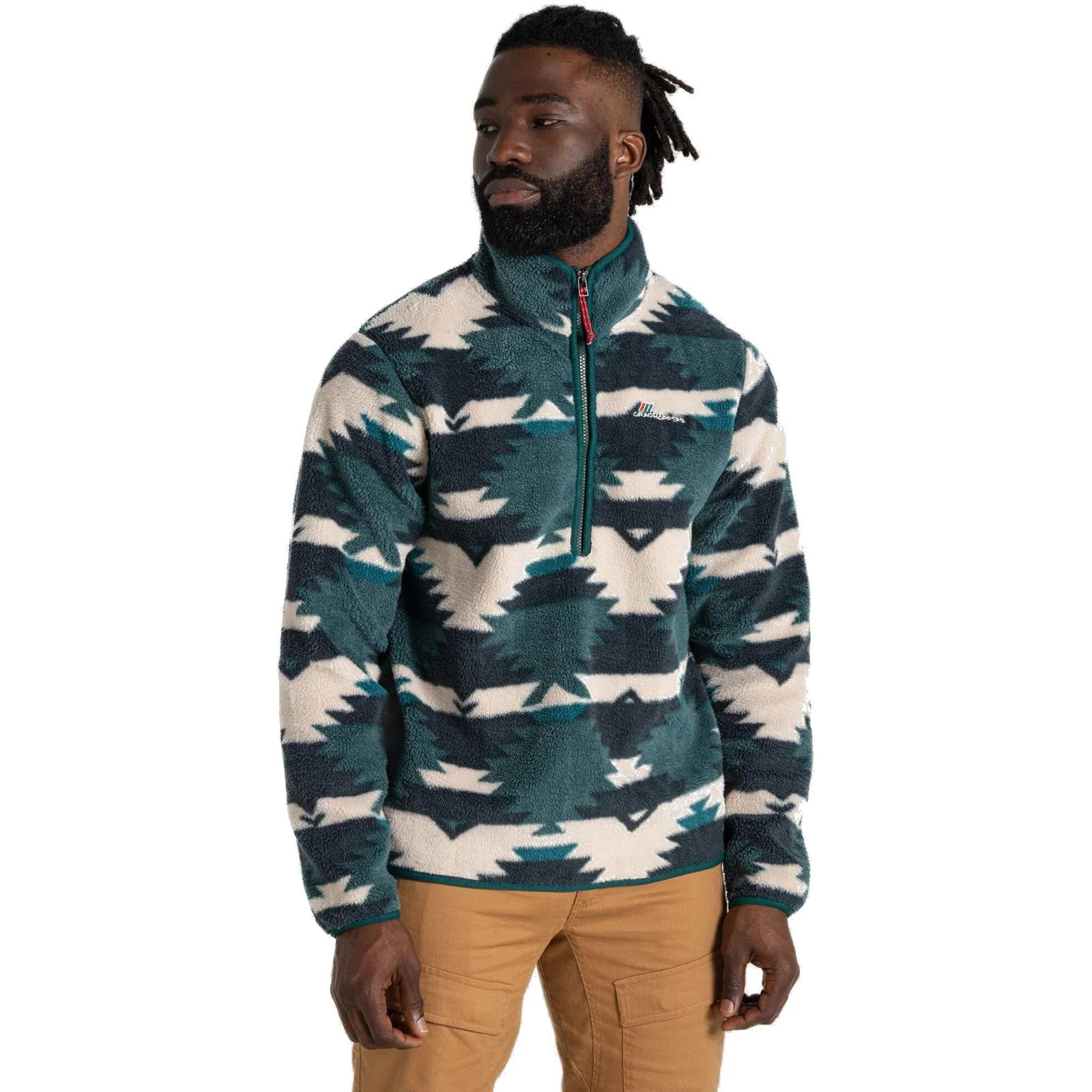 Craghoppers Mens Tatton Half Zip Warm Pullover Fleece - Image 4