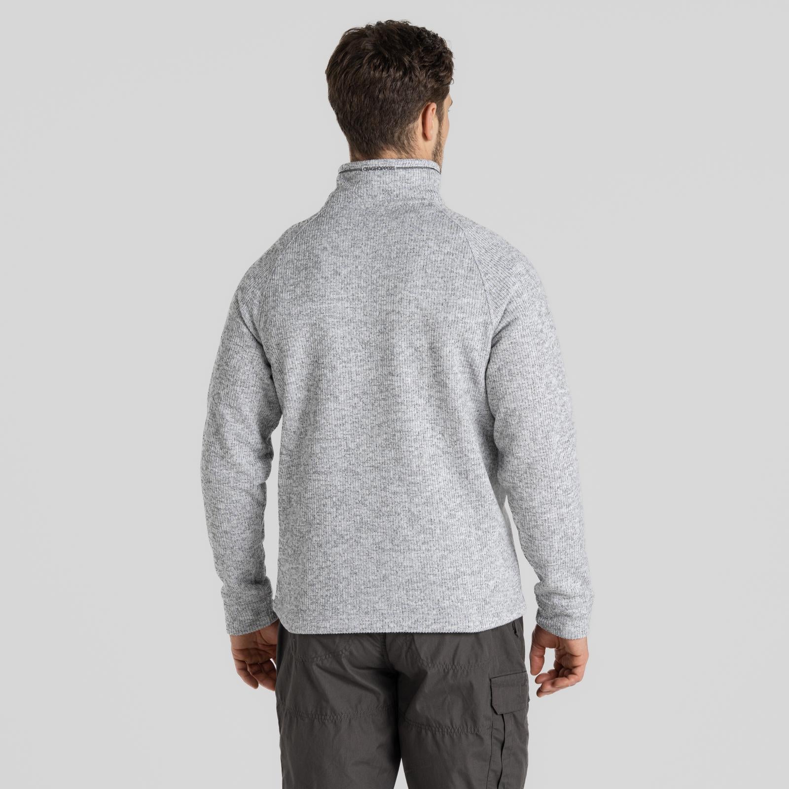 Craghoppers Mens Wole Half Zip High Collar Pullover Fleece - Image 8