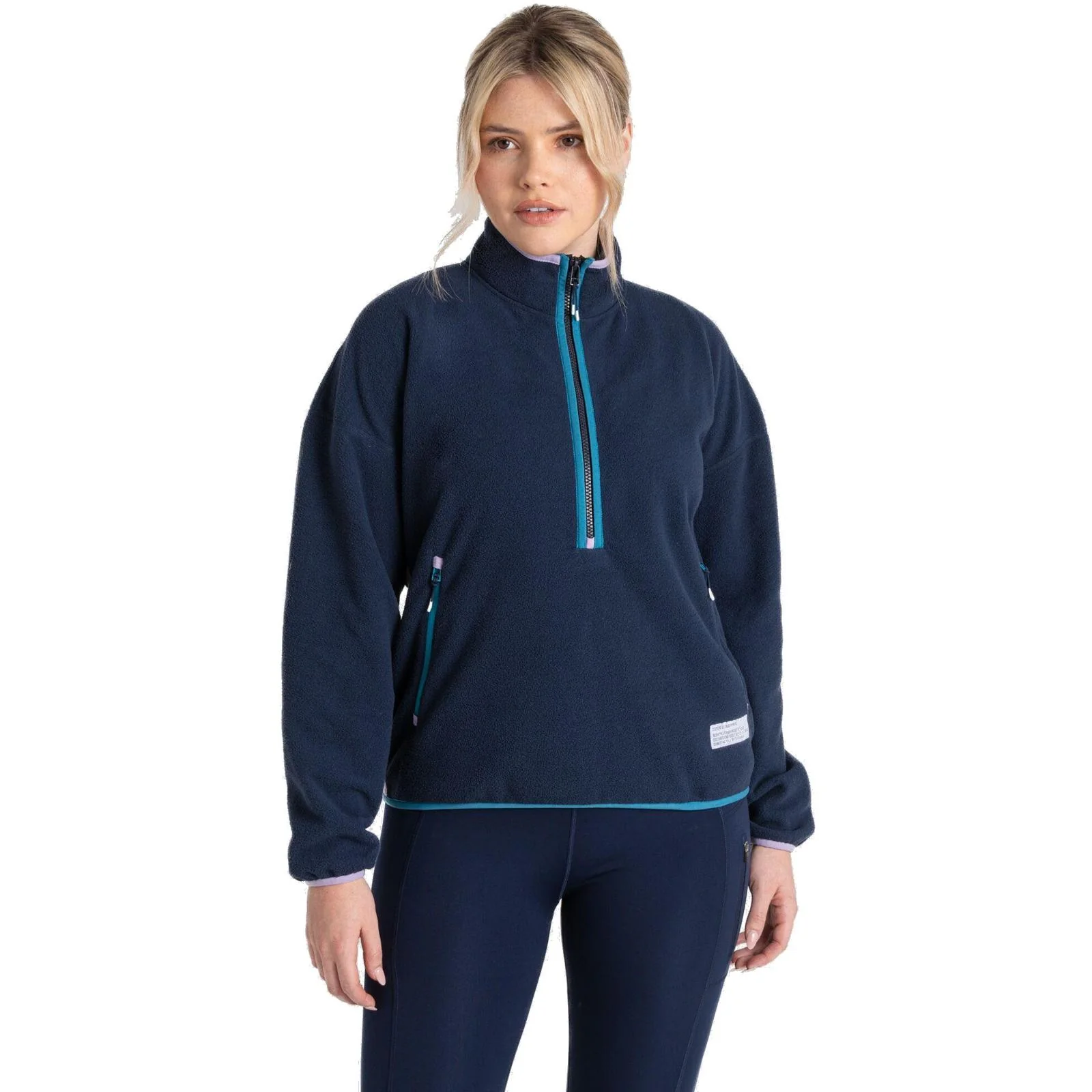 Craghoppers Womens CO2 Renu Half Zip Fleece - Image 2