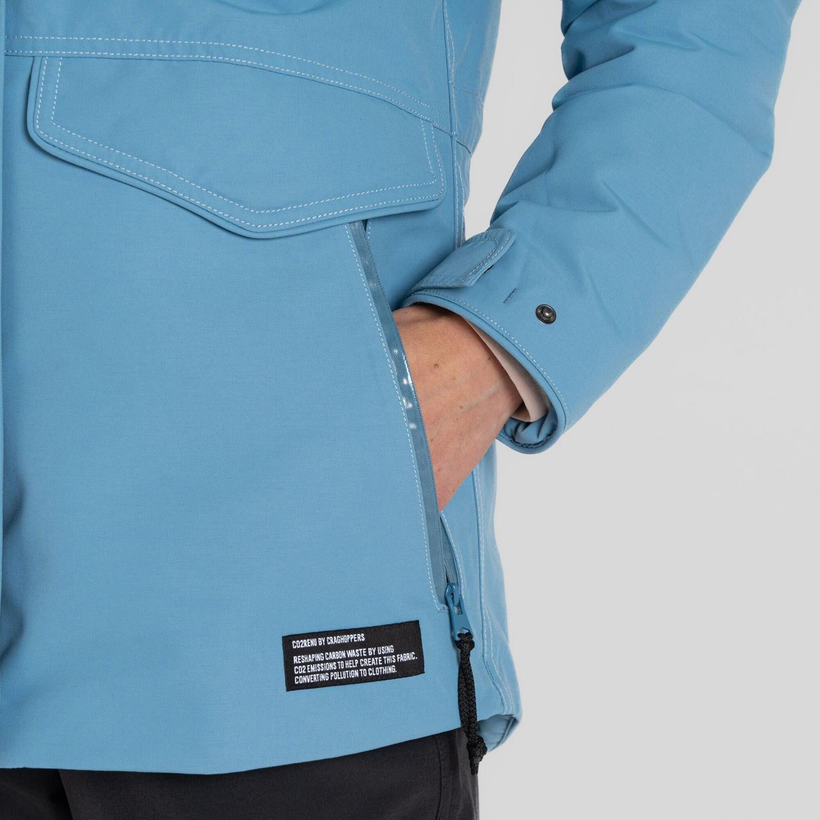 Craghoppers Womens CO2 Renu Sally Waterproof Hooded Jacket - Image 13