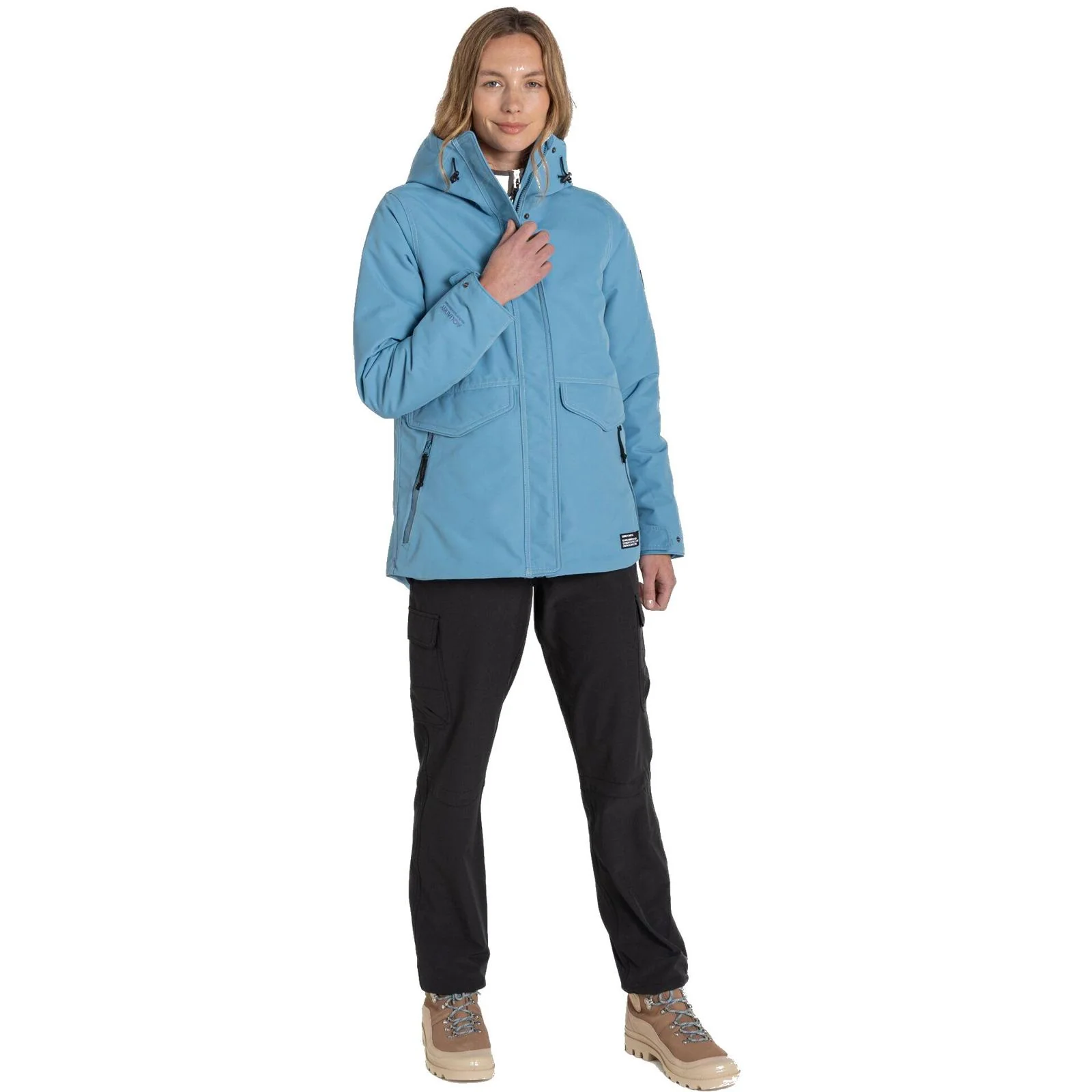 Craghoppers Womens CO2 Renu Sally Waterproof Hooded Jacket - Image 7