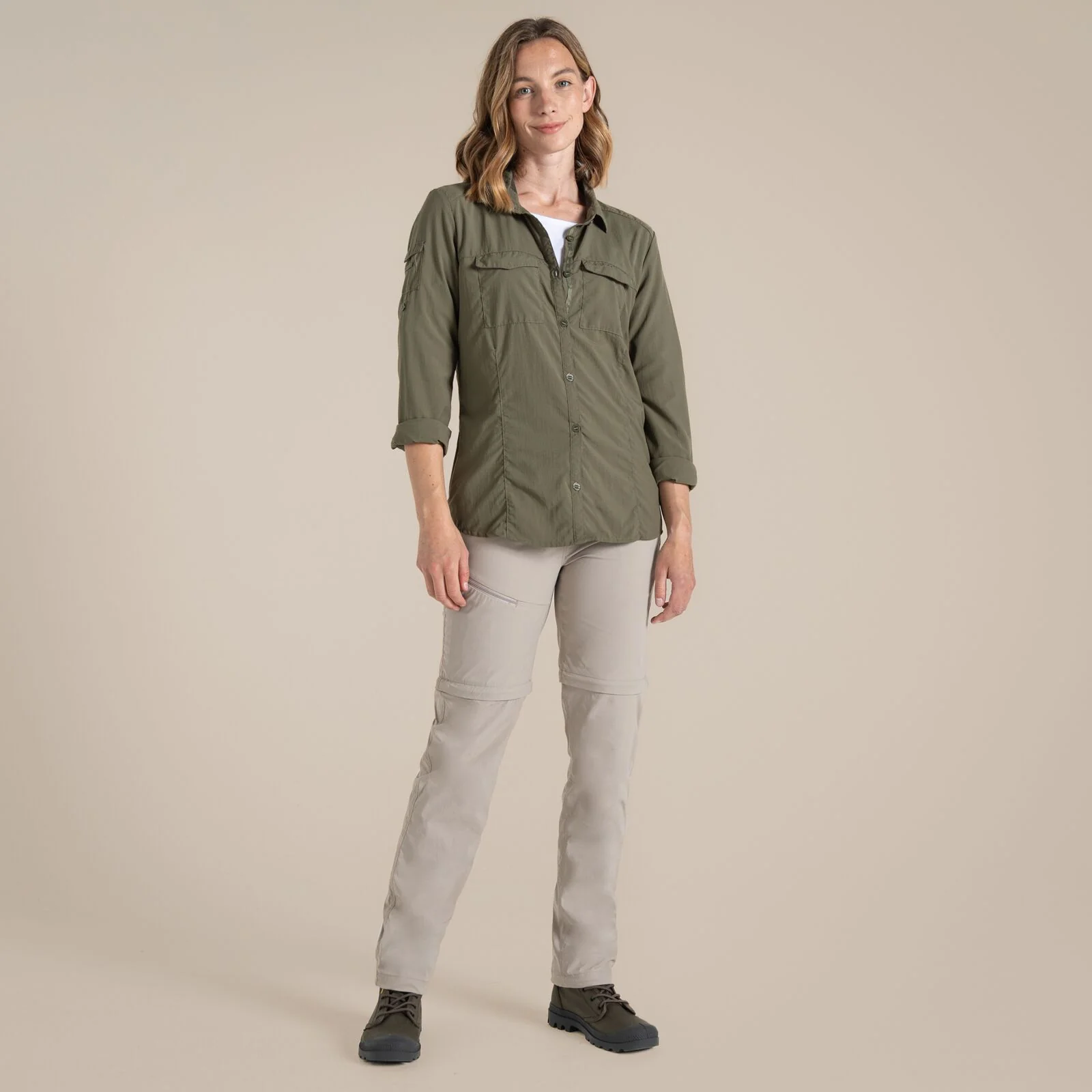 Craghoppers Womens NosiLife Adventure 3 Long Sleeve Shirt - Image 48