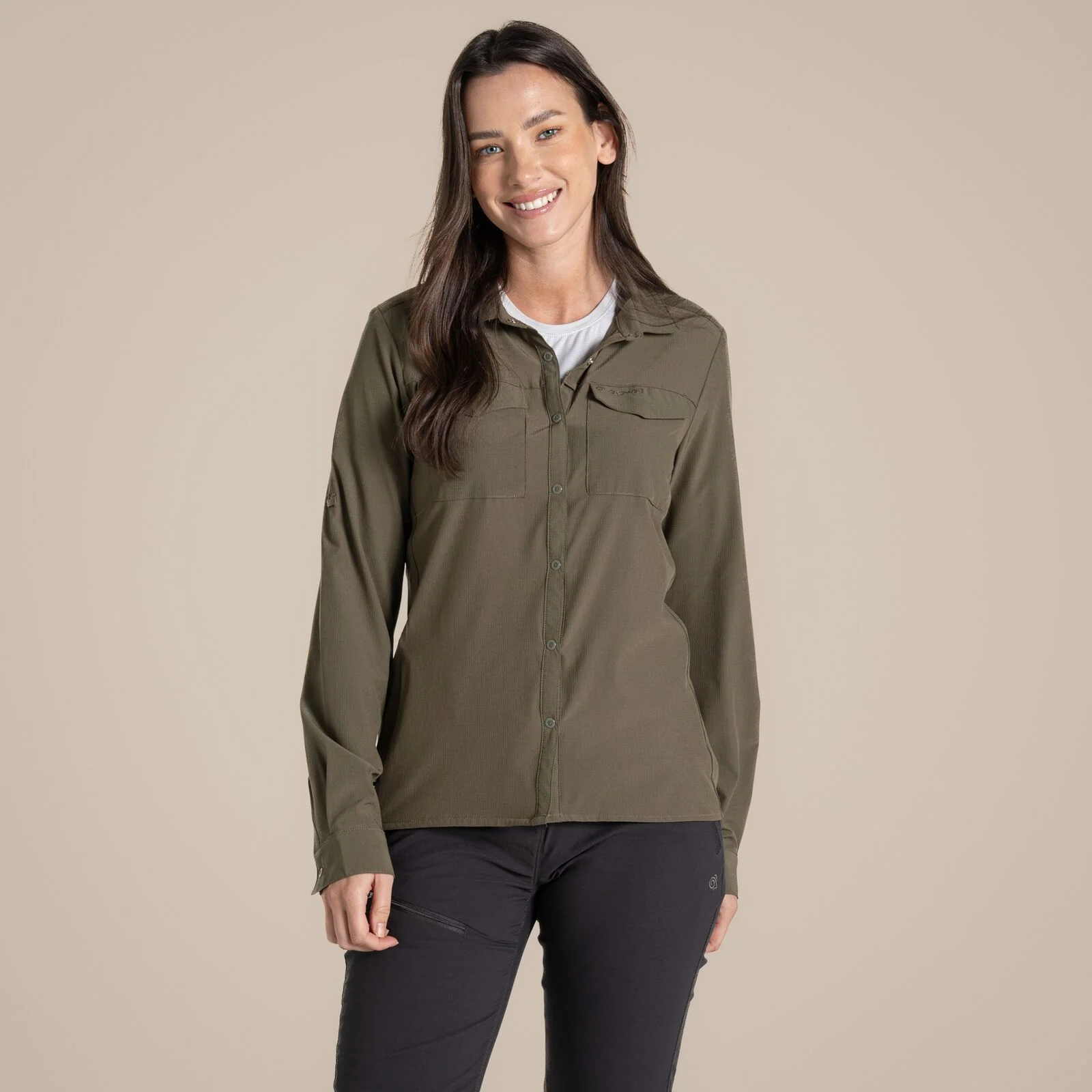 Craghoppers Womens NosiLife Pro 3 UPF Long Sleeve Shirt - Image 3
