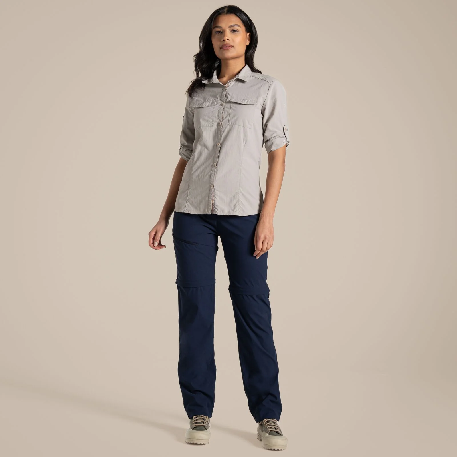 Craghoppers Womens NosiLife Pro III Zip Off Walking Trousers - Image 13