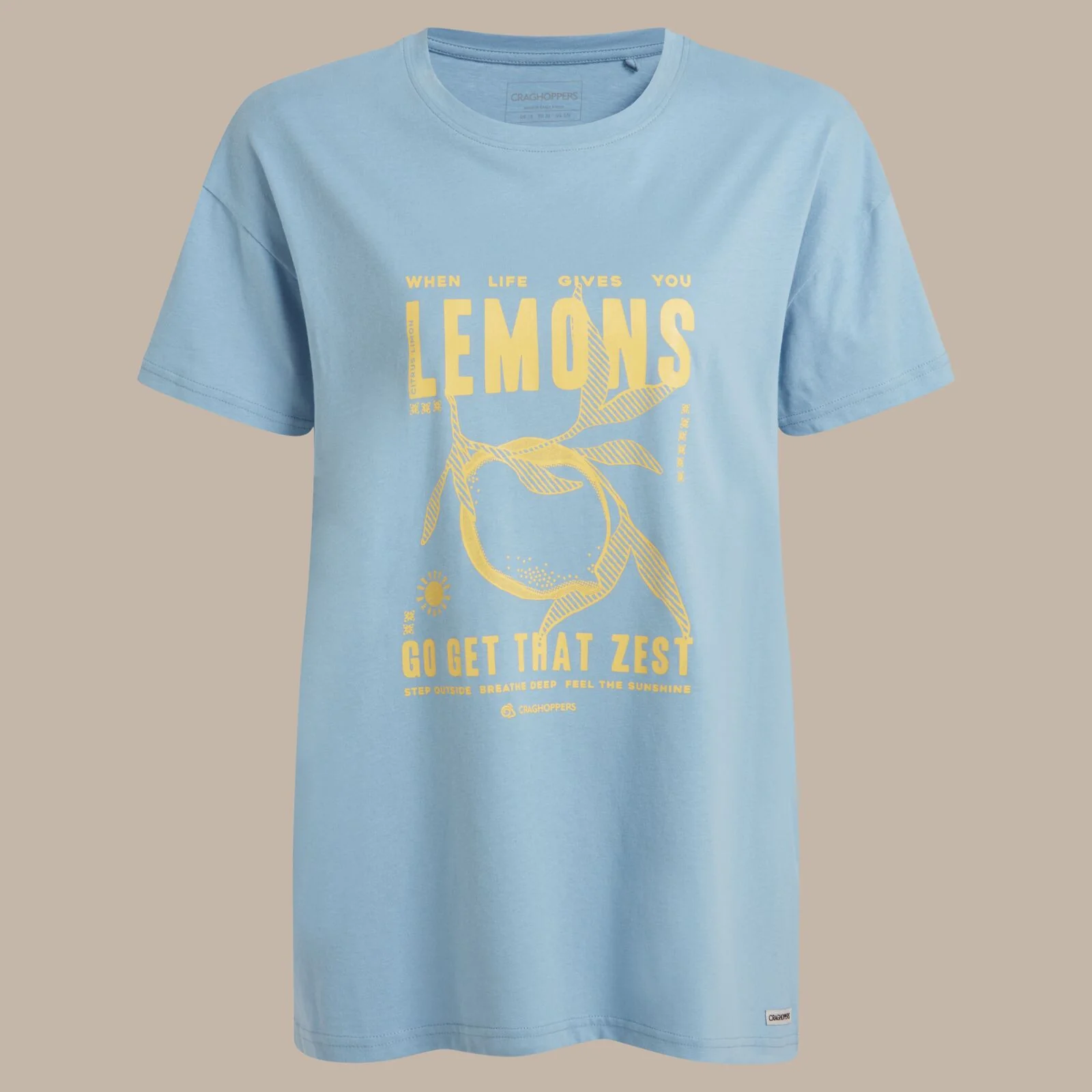 Craghoppers Womens Yago Graphic Short Sleeve T-Shirt - Image 10
