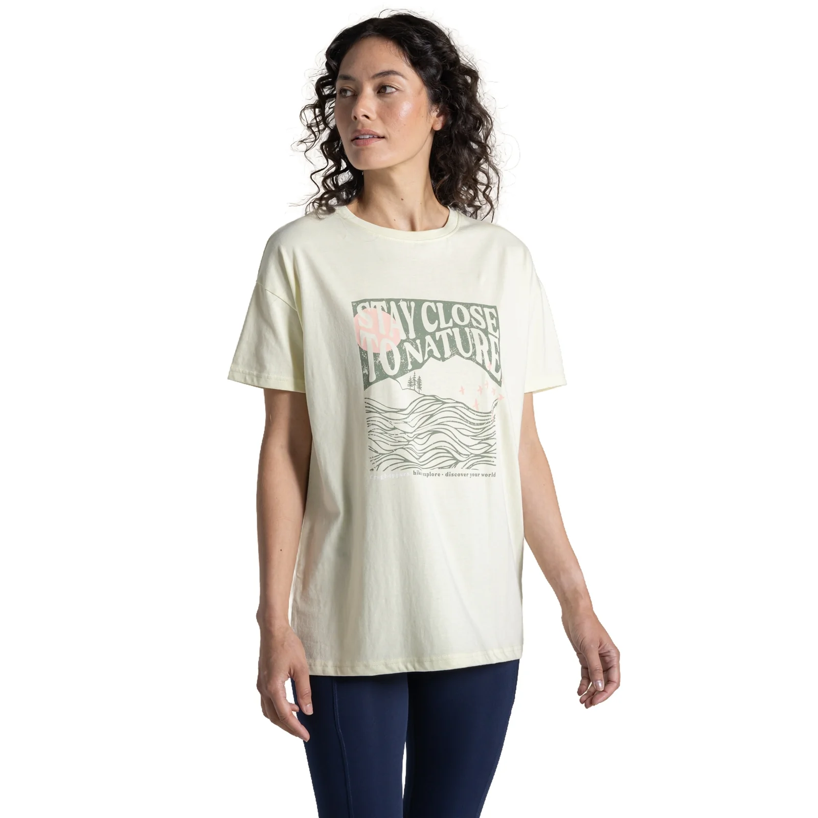 Craghoppers Womens Yago Graphic Short Sleeve T-Shirt - Image 6