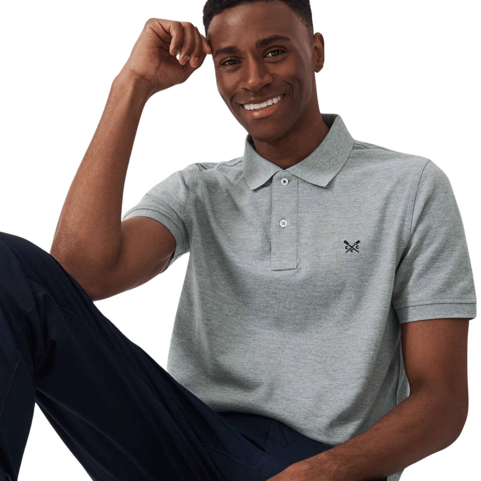 Crew Clothing Mens Classic Pique Short Sleeve Polo Shirt - Image 5