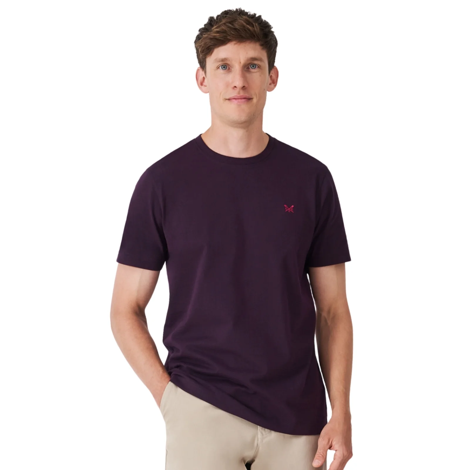 Crew Clothing Mens Crew Classic Tee Short Sleeve T-Shirt - Image 2