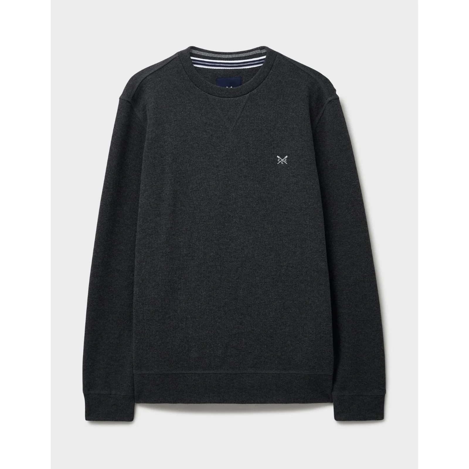 Crew Clothing Mens French Rib Crew Neck Sweatshirt - Image 15