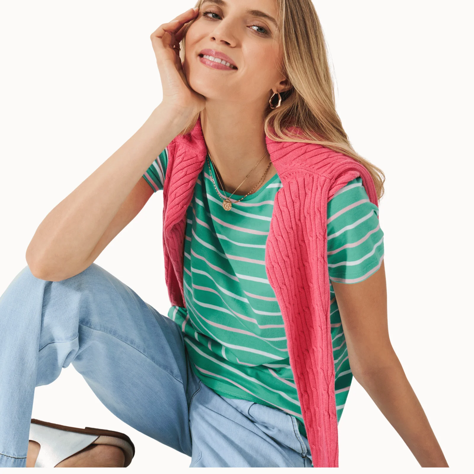 Crew Clothing Womens Breton T-Shirt - Image 9