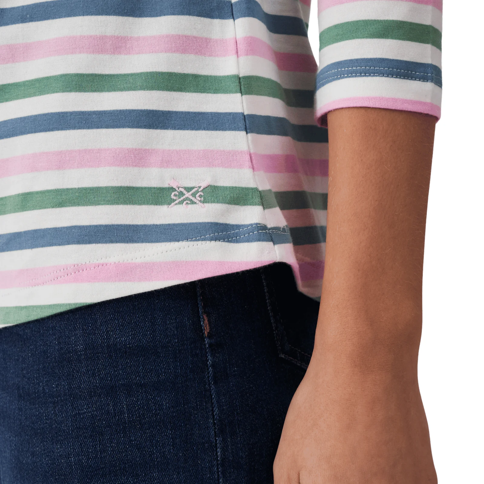 Crew Clothing Womens Essential Breton T-Shirt - Image 6